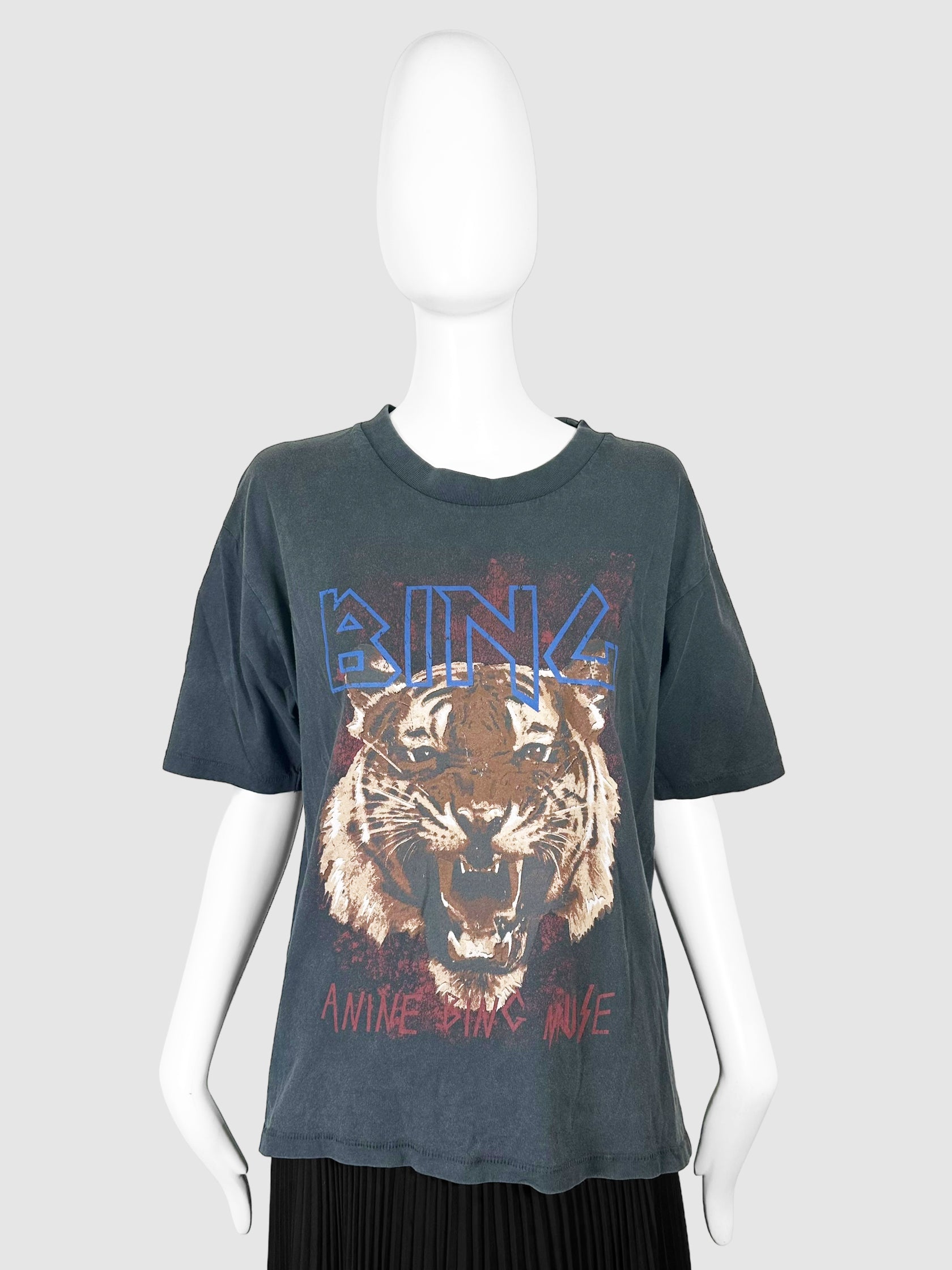 Anine Bing Tiger Graphic Top Size L – Second Nature Boutique