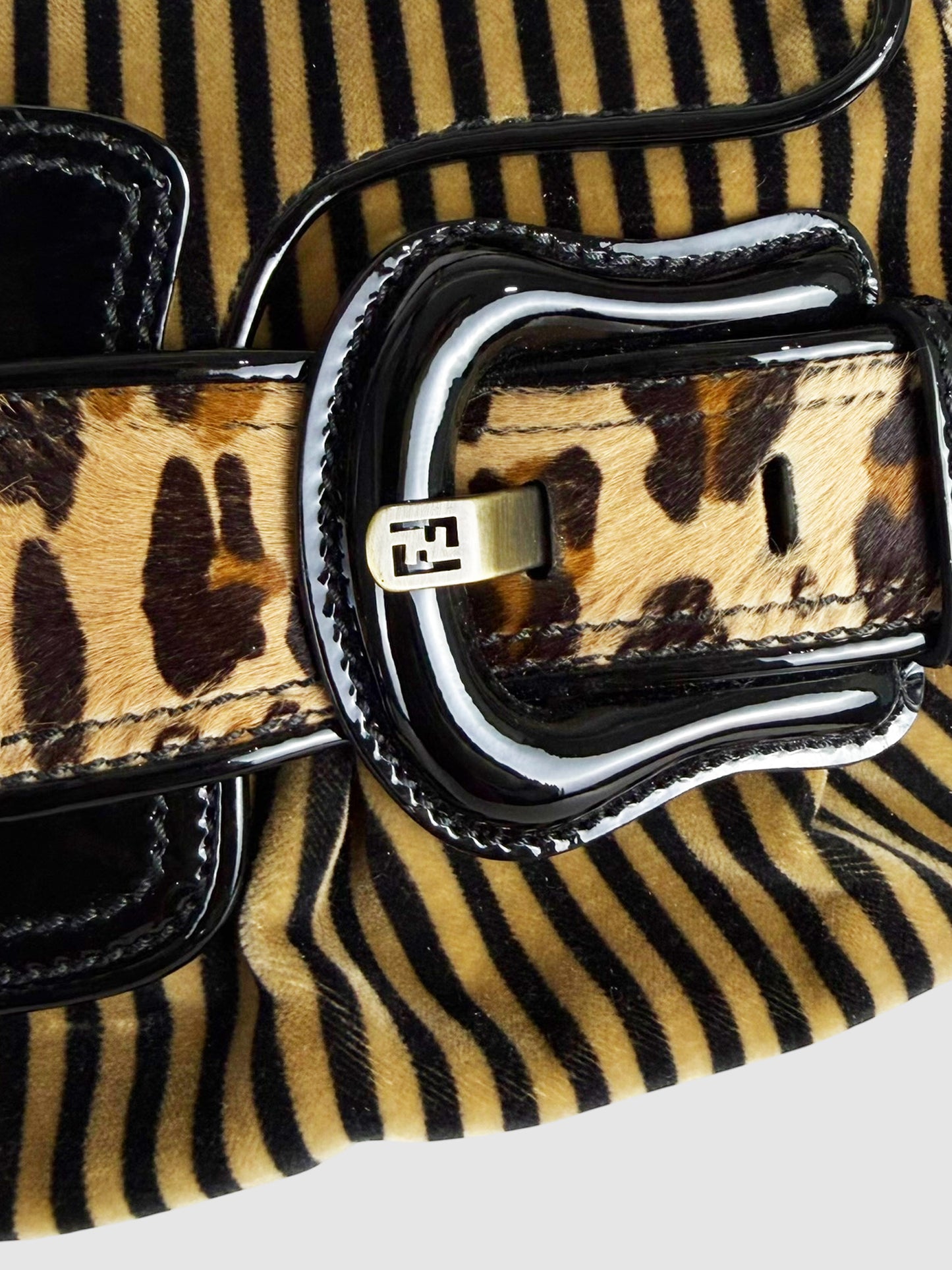Striped B Bis Bag