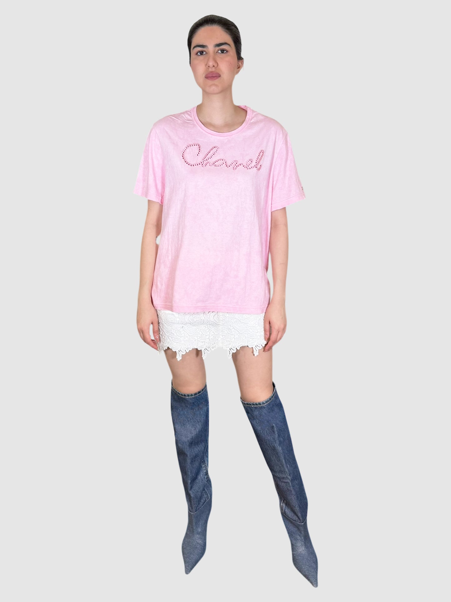 Tall Denim Boots