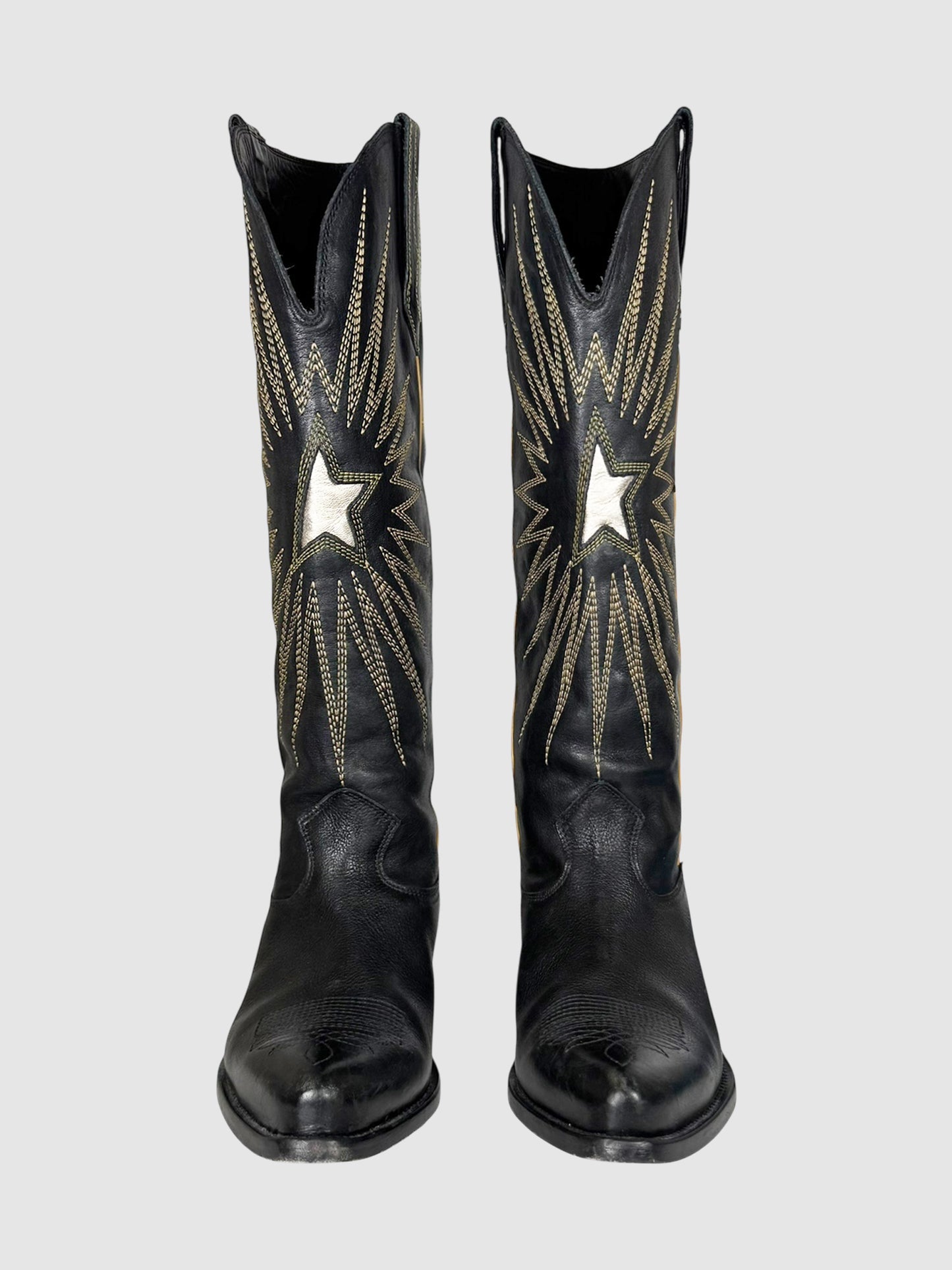 Wish Star Leather Boots