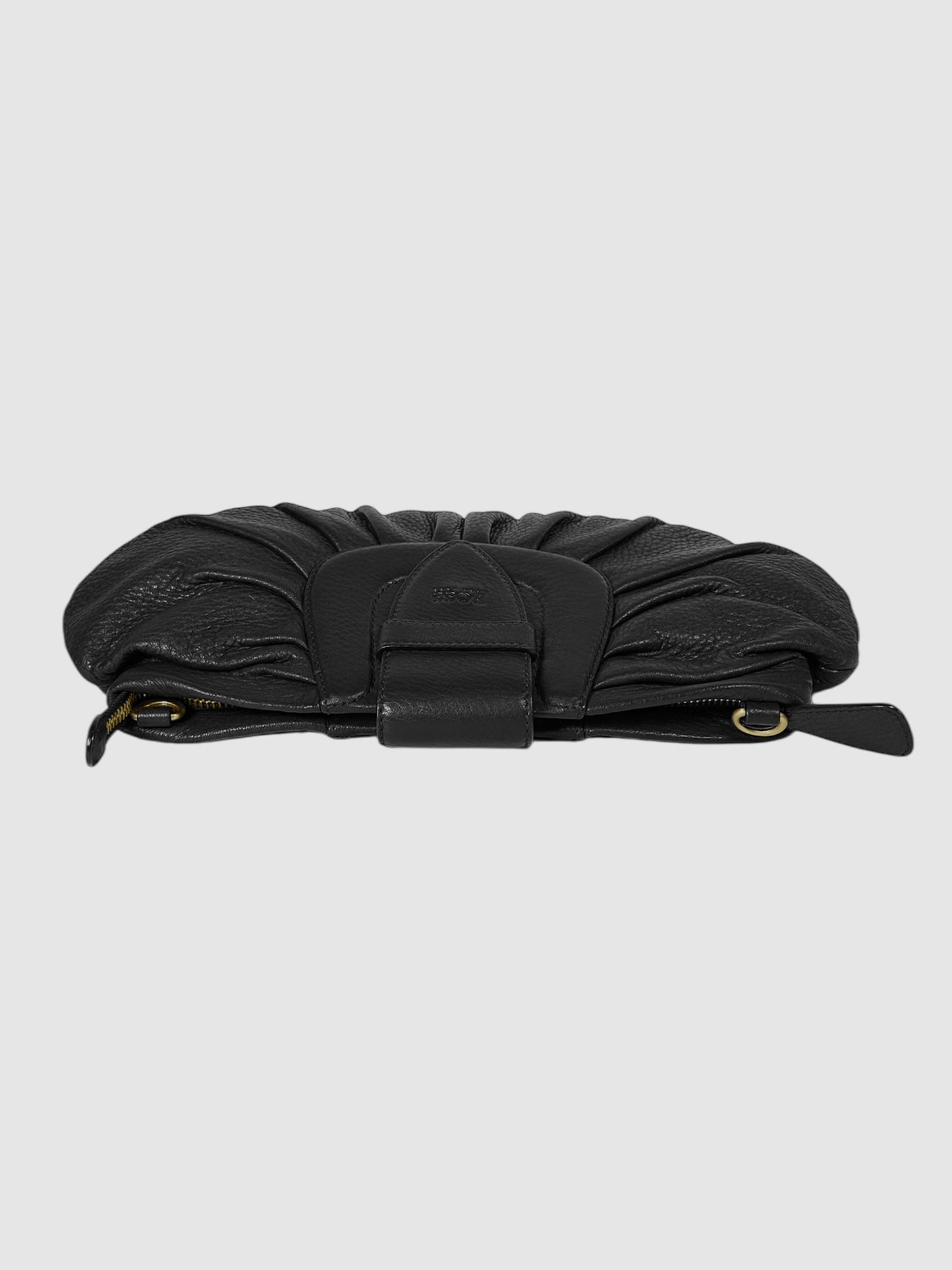 Large Pleated Clutch