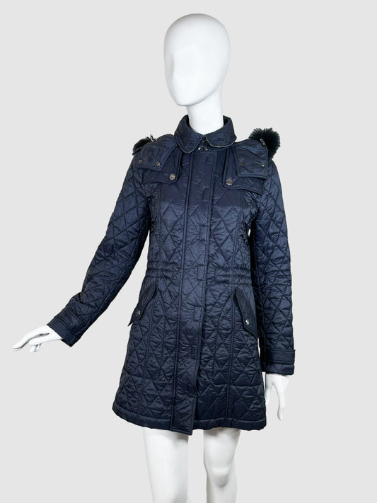 Burberry Brint Quilted Coat - Size S
