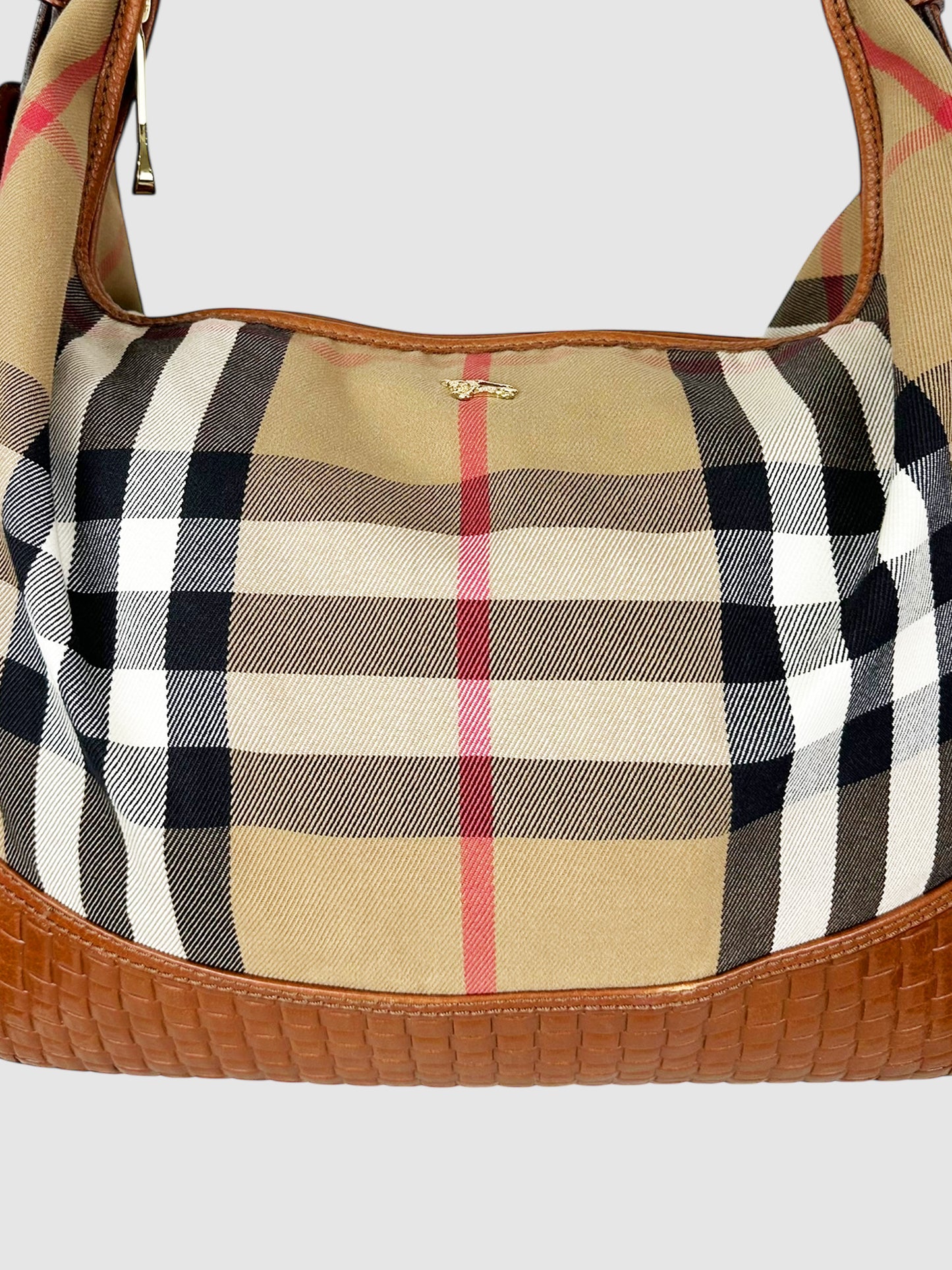 Check Hobo Bag