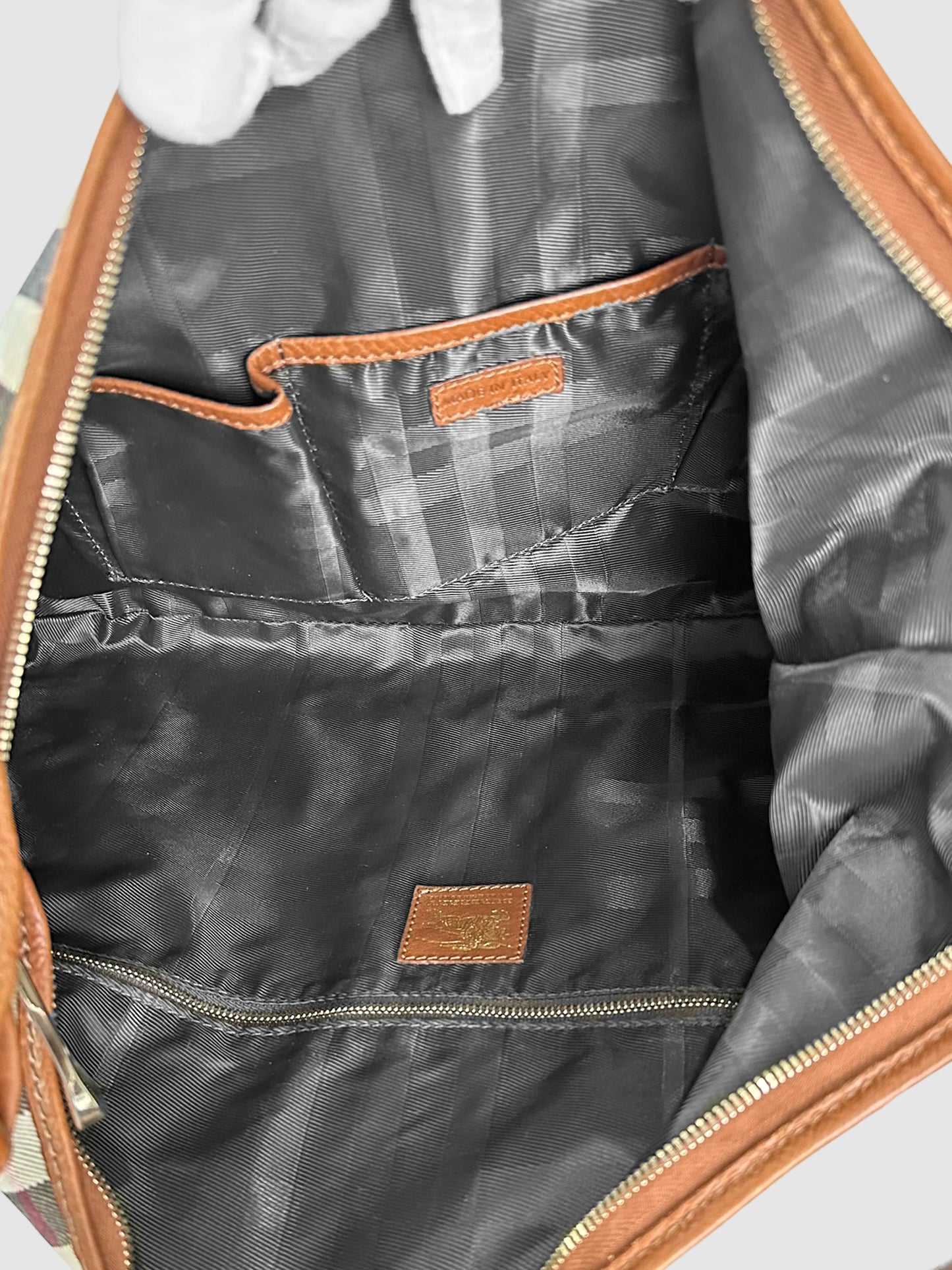 Check Hobo Bag