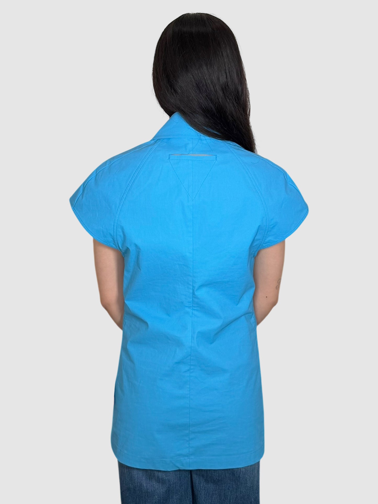 Poplin Long Top