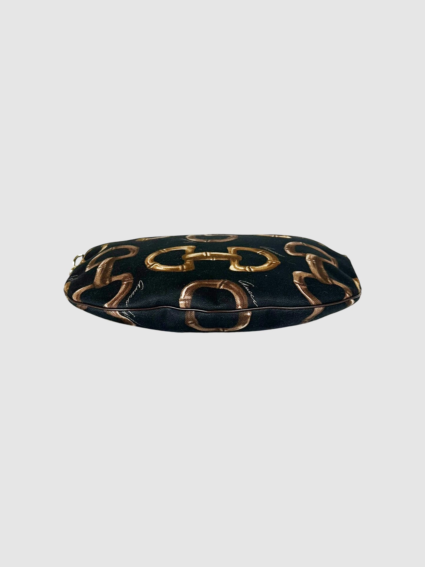 Horsebit Print Bag