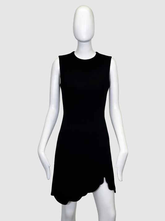 Asymmetrical Sleeveless Dress - Size 36