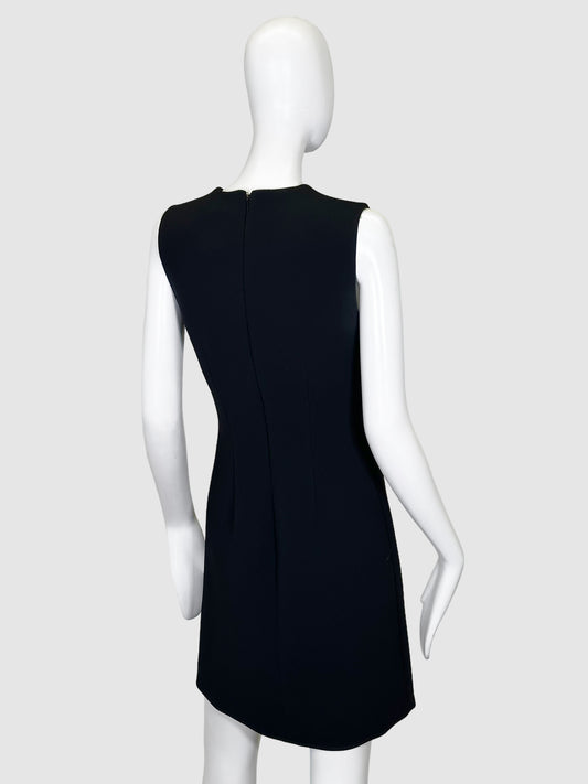 Asymmetrical Sleeveless Dress - Size 36