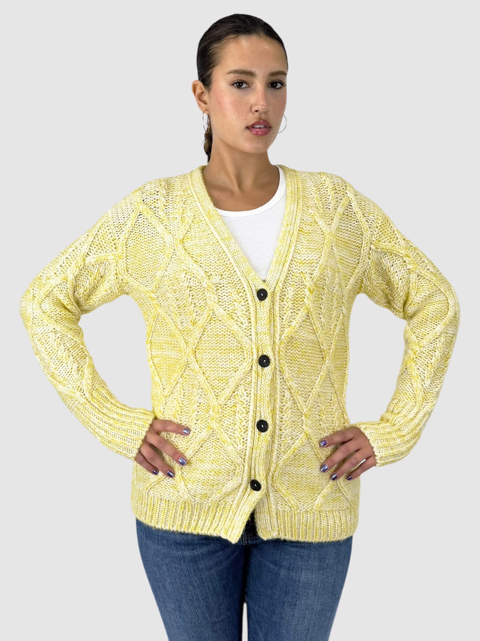 Knit Scarf Sweater Set