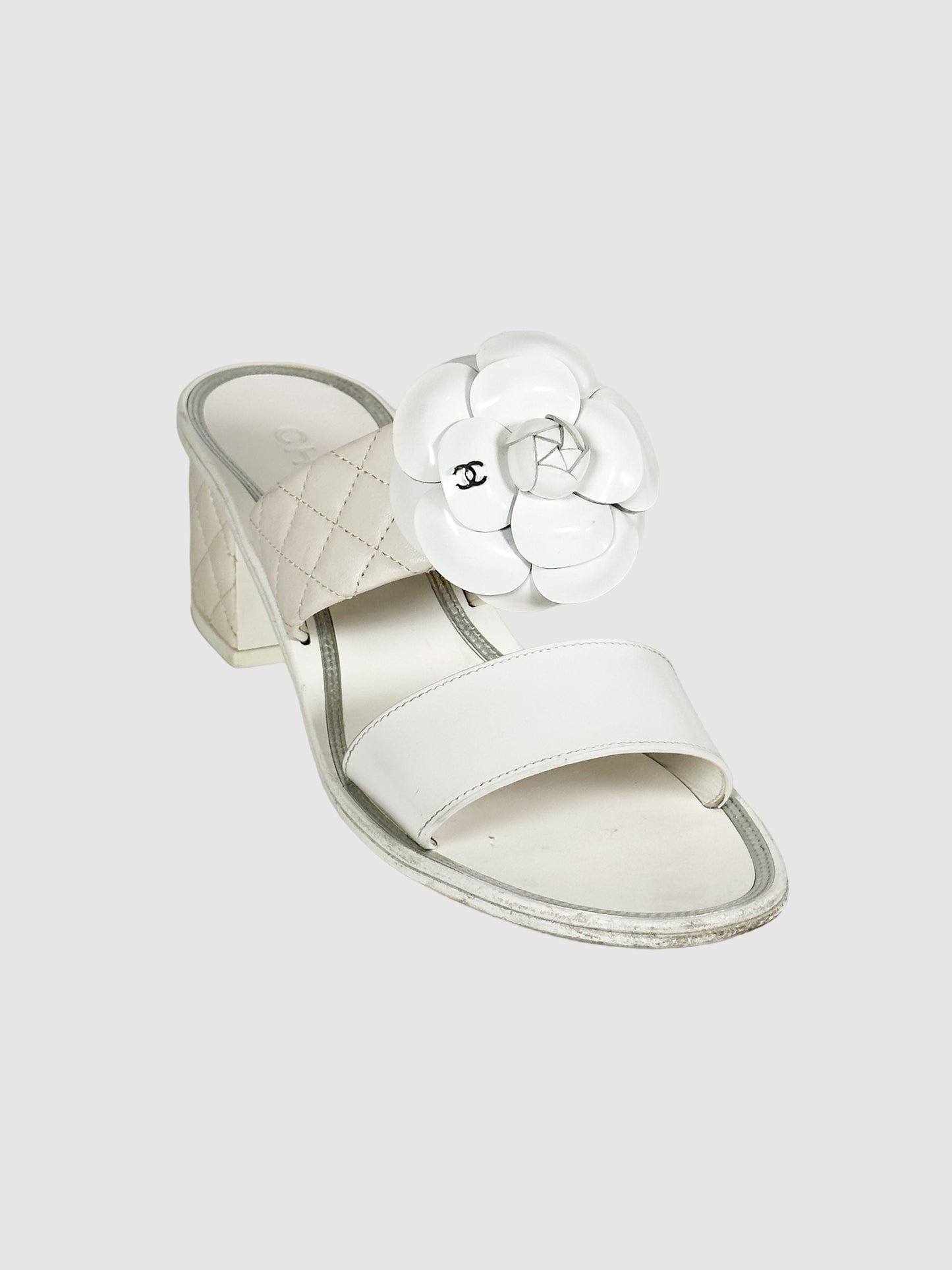 Camelia Block Heel Sandals - Size 38