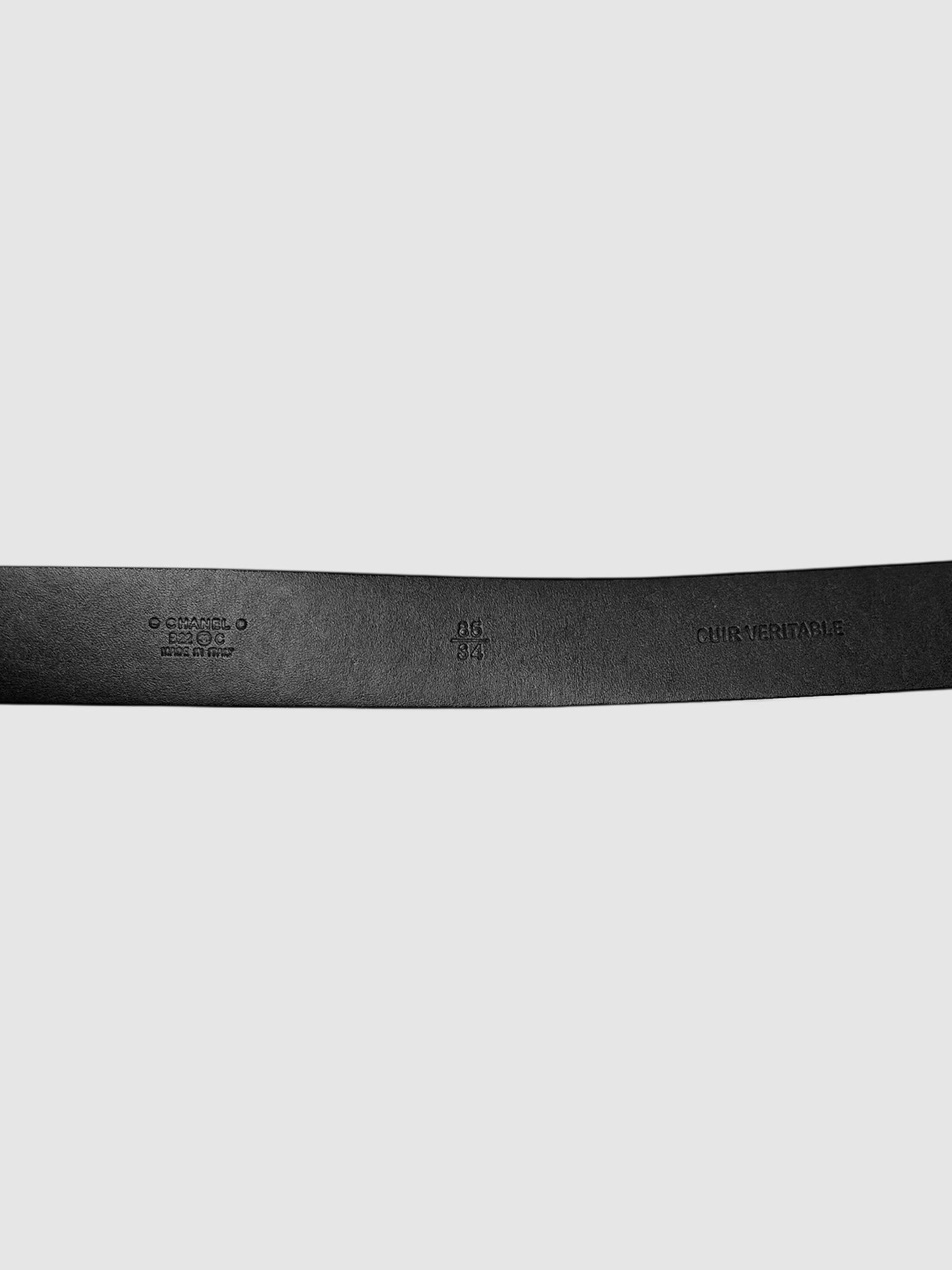 Logo Plate Belt