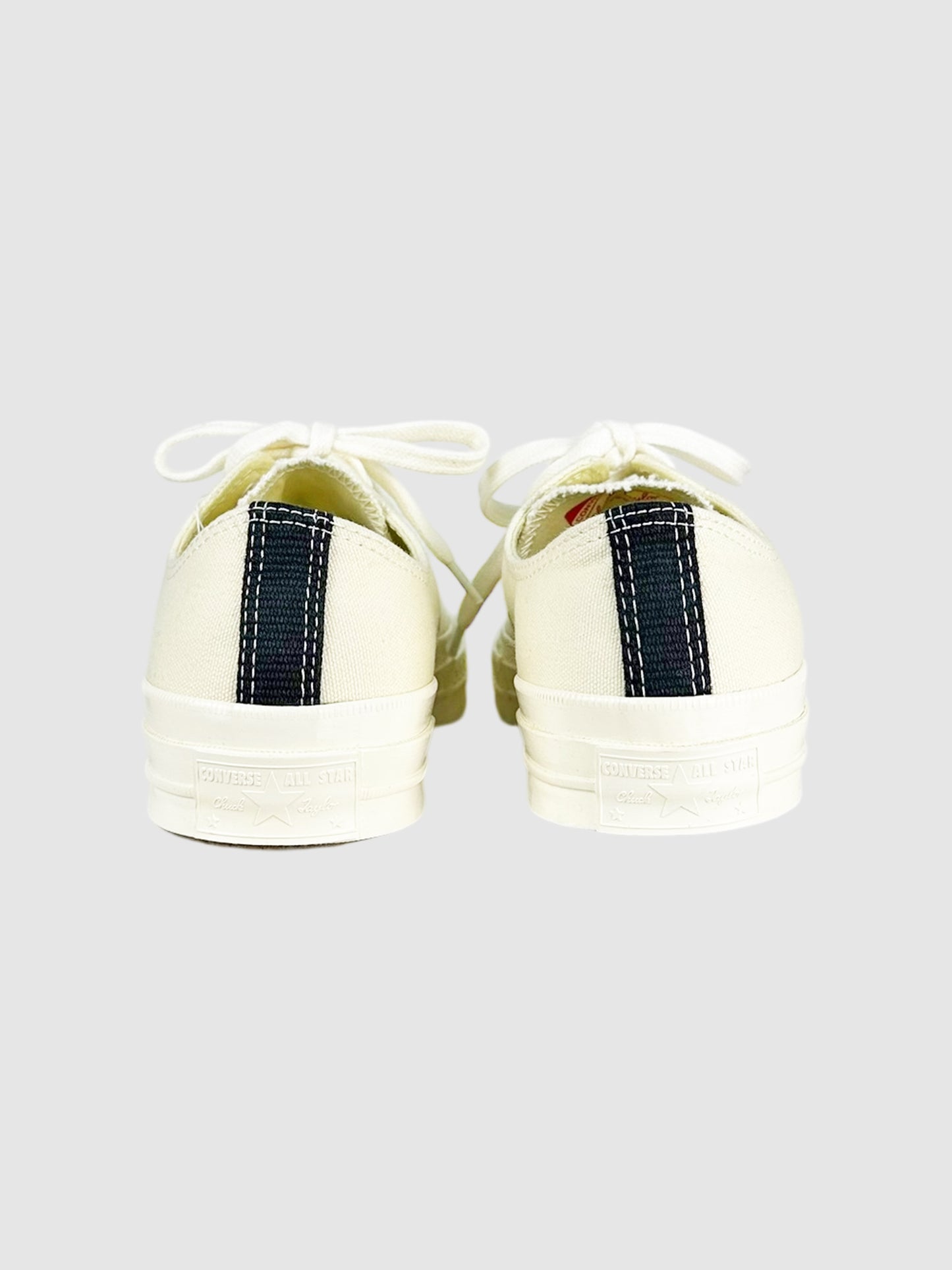 Canvas Printed Low-Top Sneakers