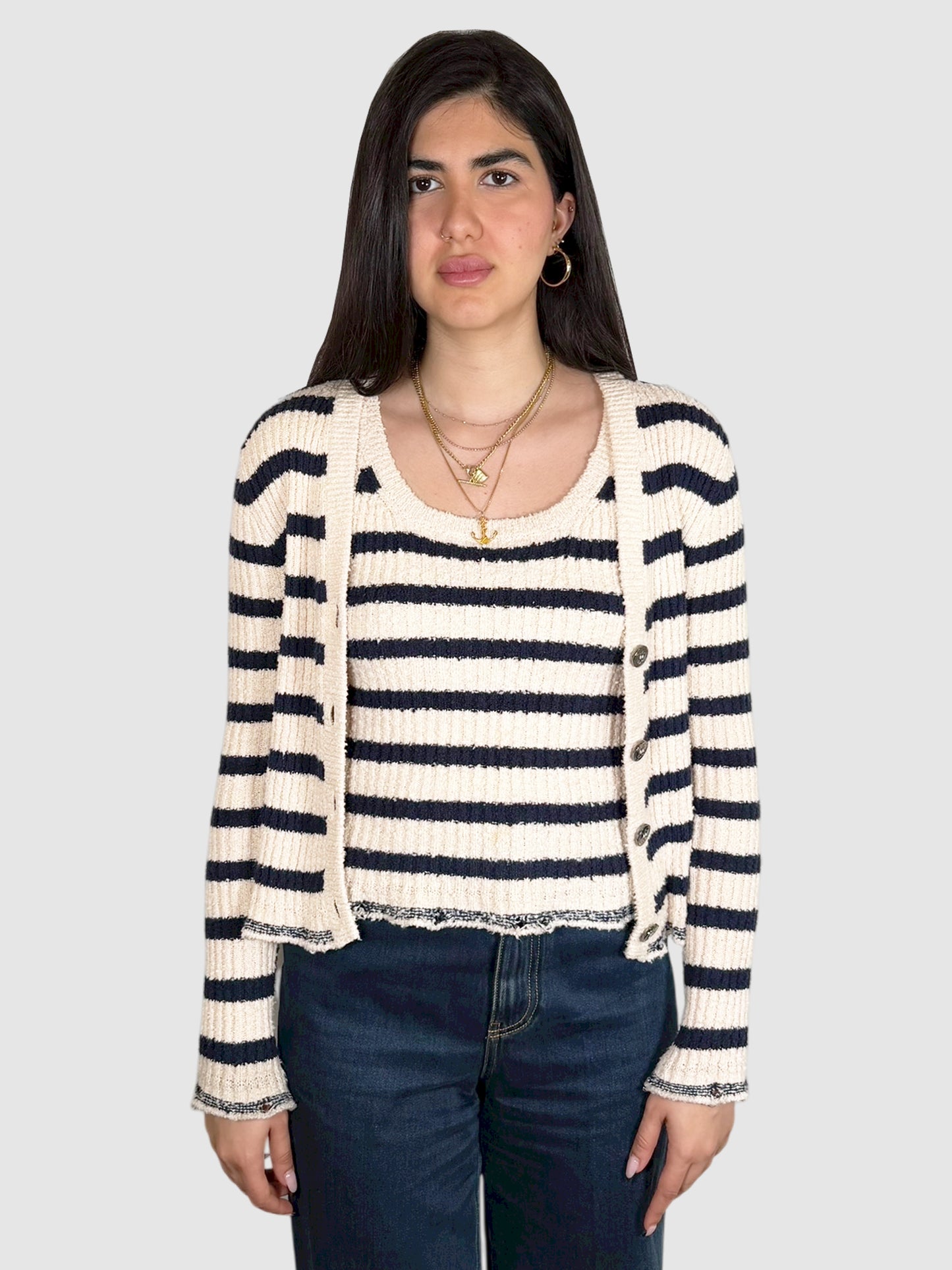 Striped 2-Piece Set