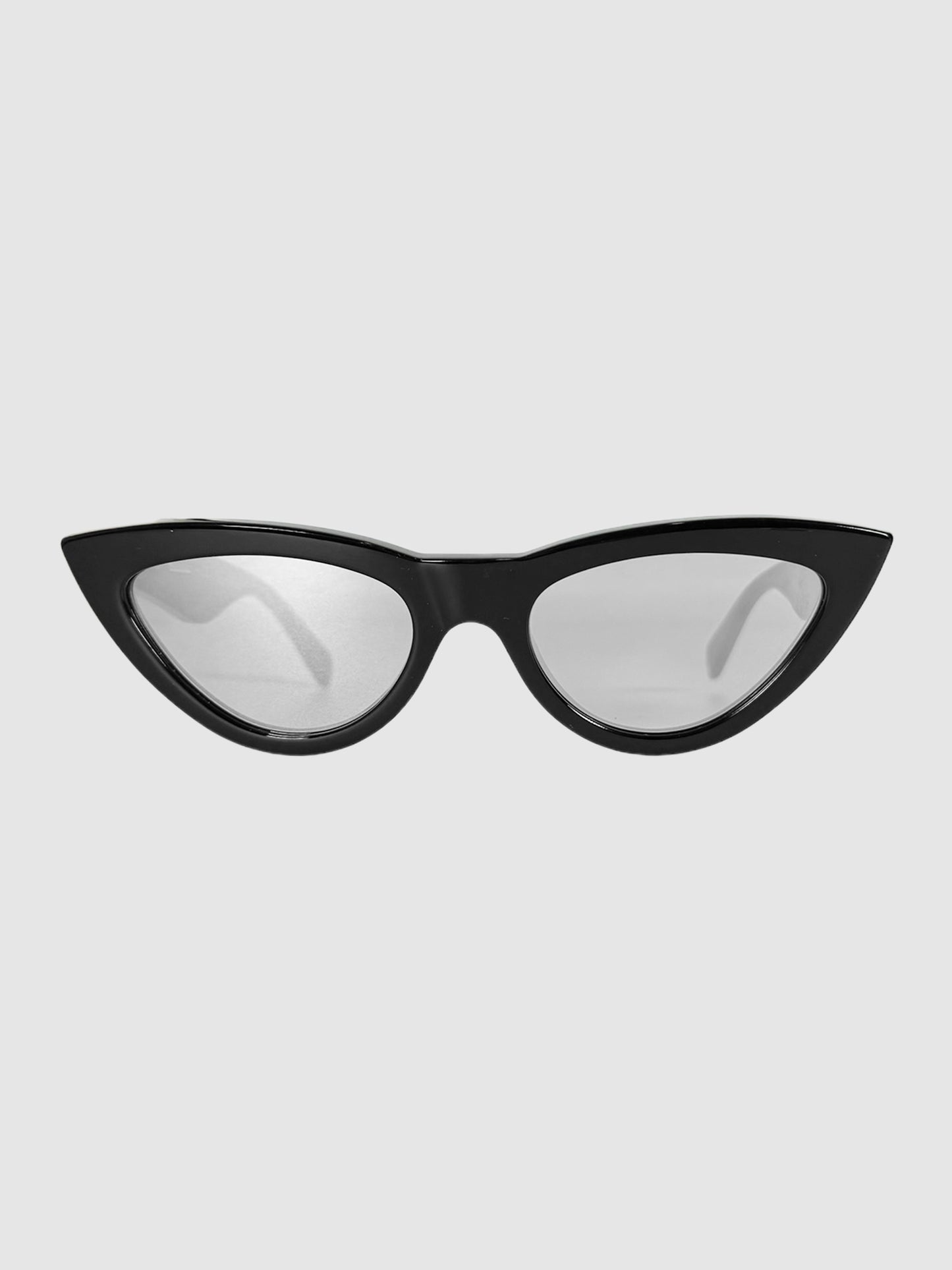 Reflective Cat Eye Sunglasses