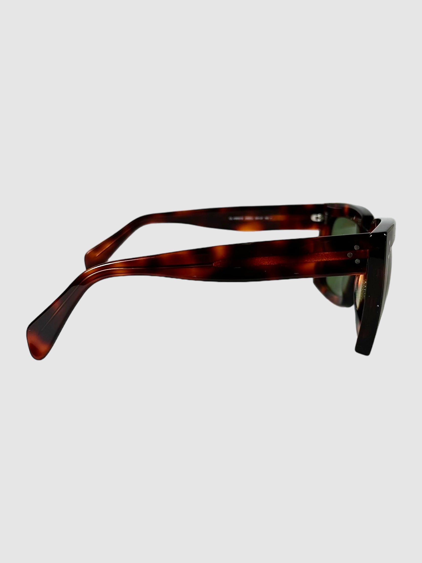 Square Tortoiseshell Sunglasses.