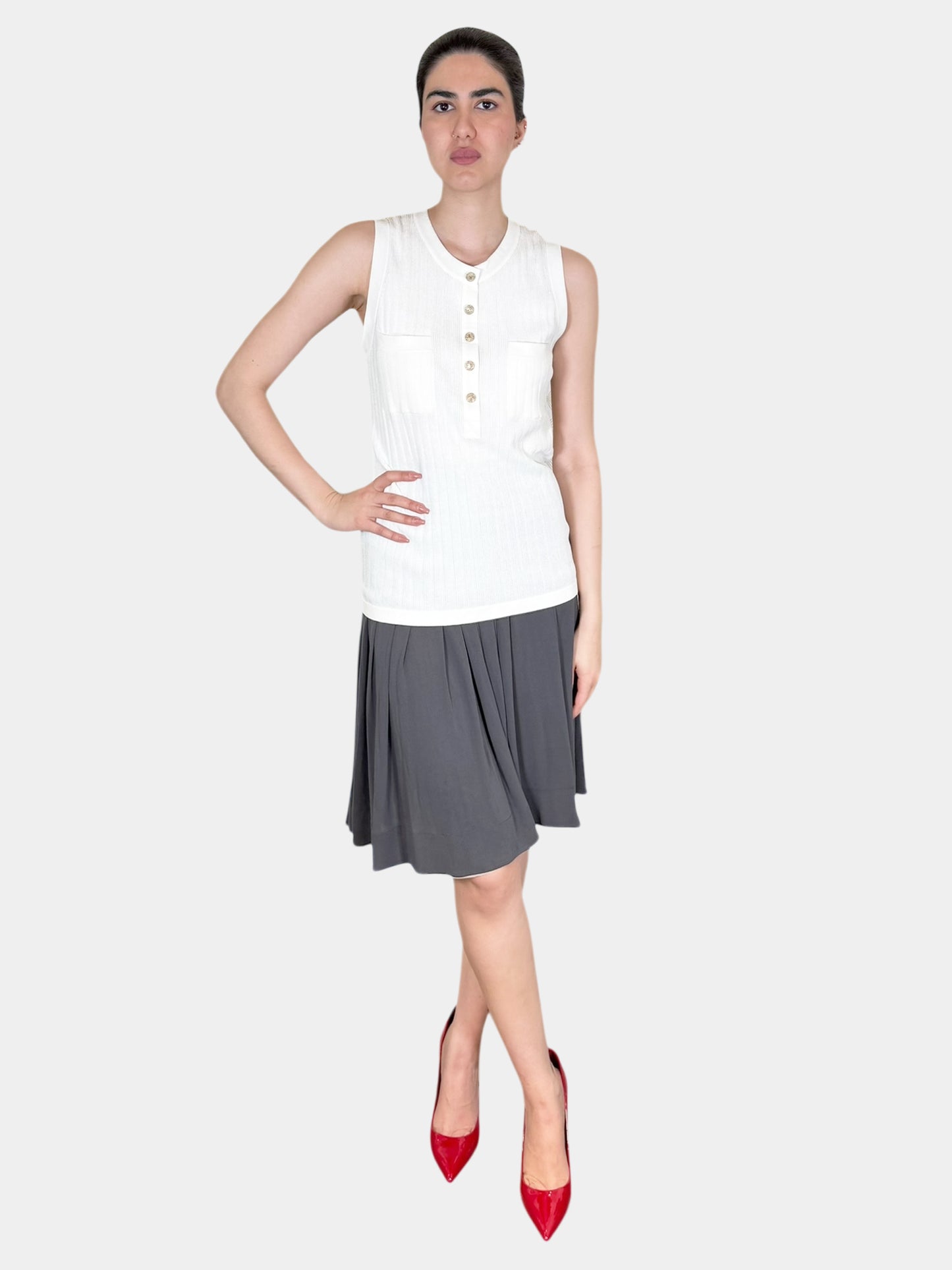 Ribbed CC Top