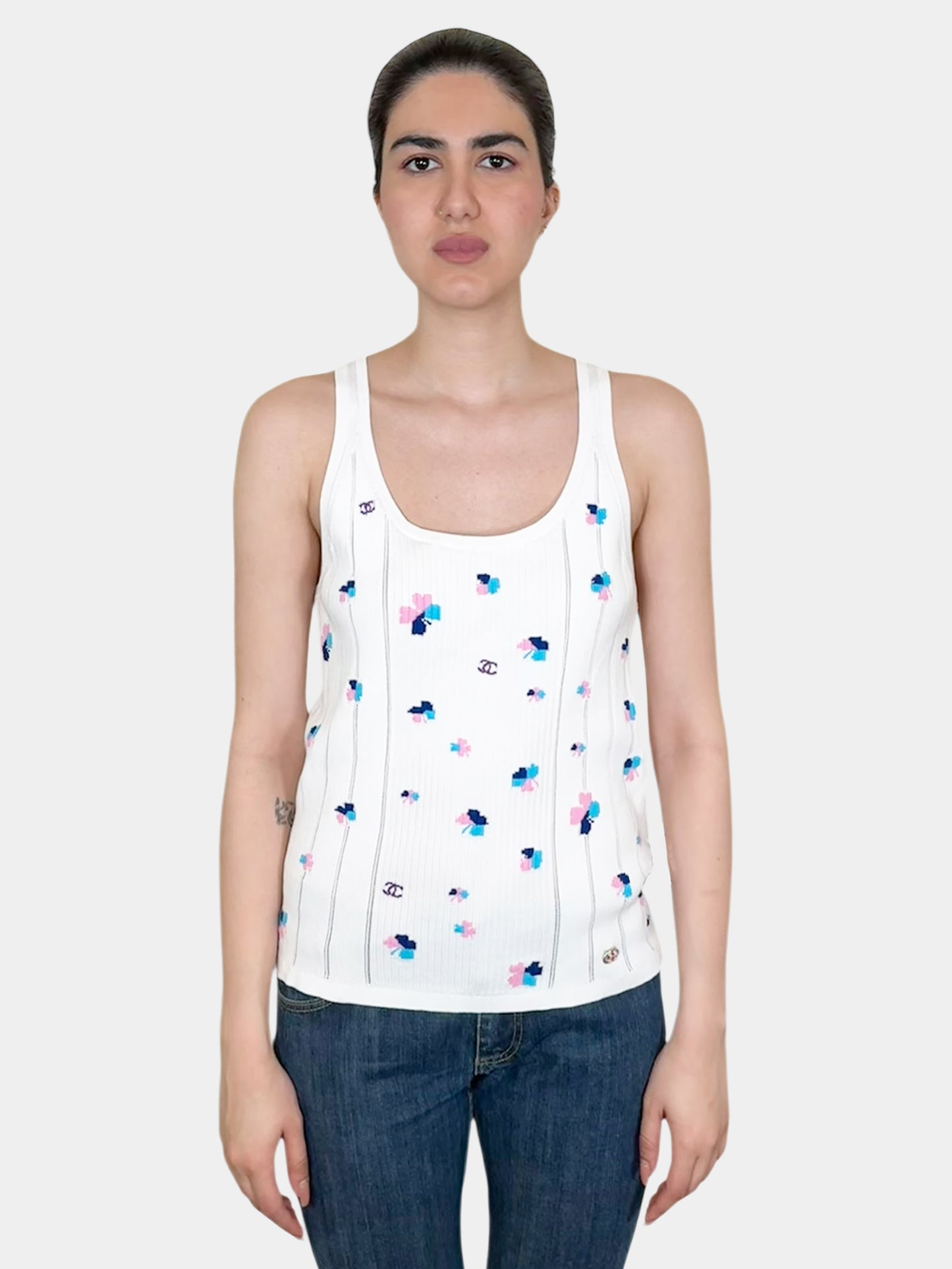 Clover Print Top