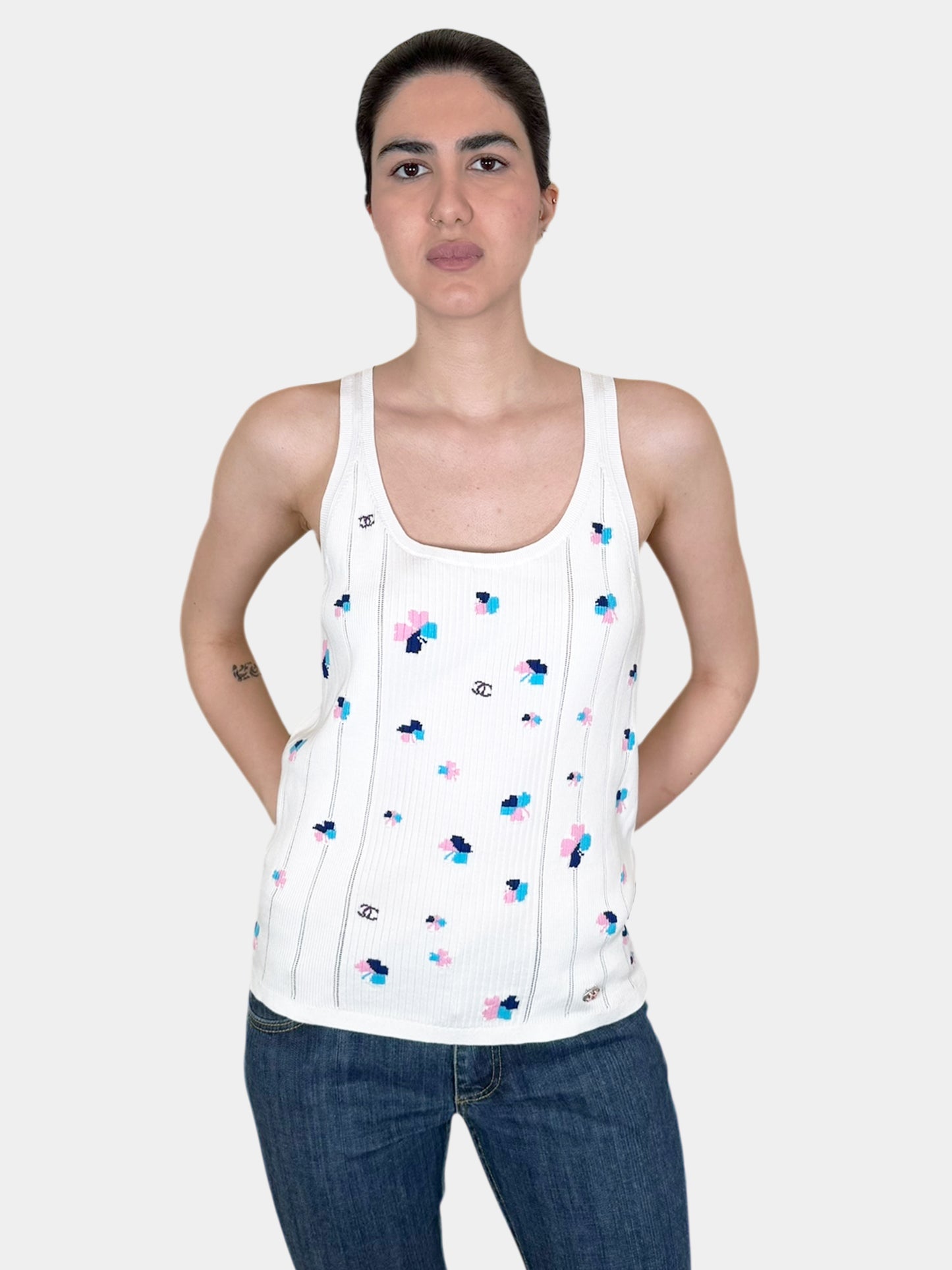 Clover Print Top
