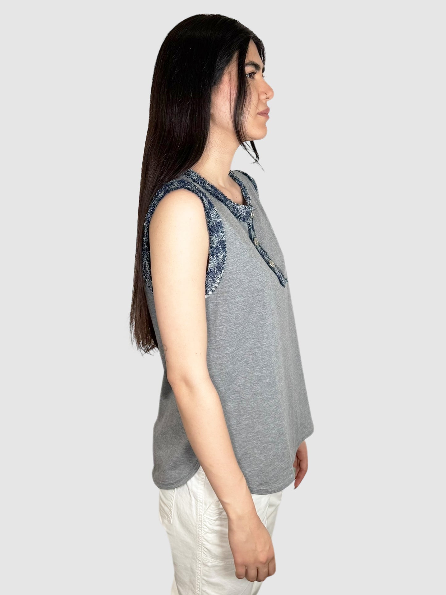 2014 Tweed Hem Top