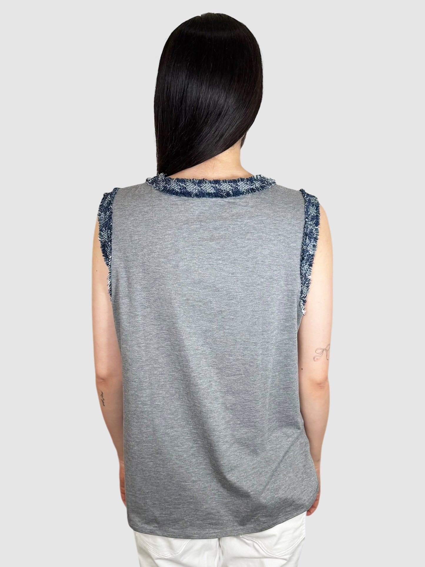 2014 Tweed Hem Top