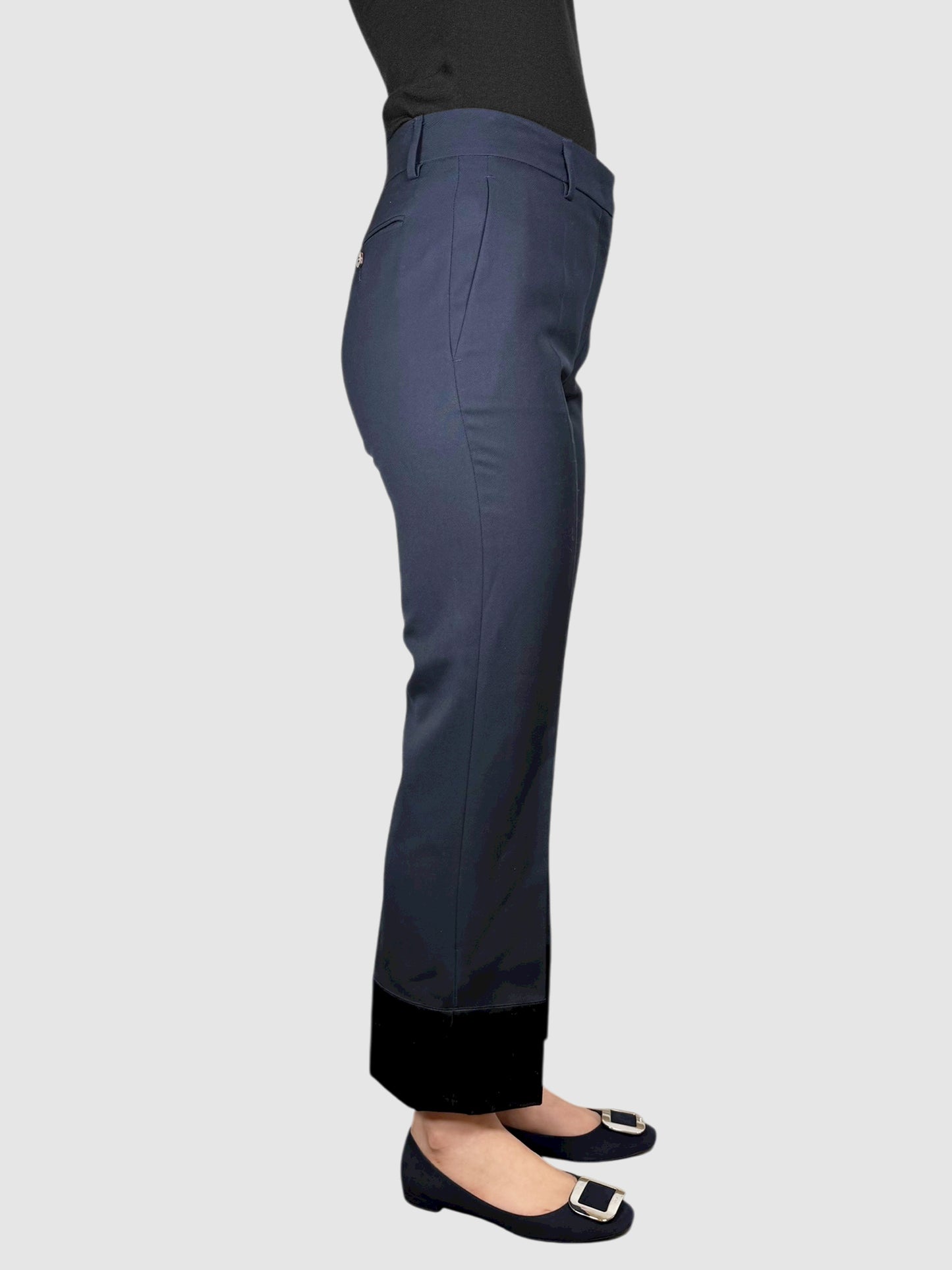 Wool Pleated Pants
