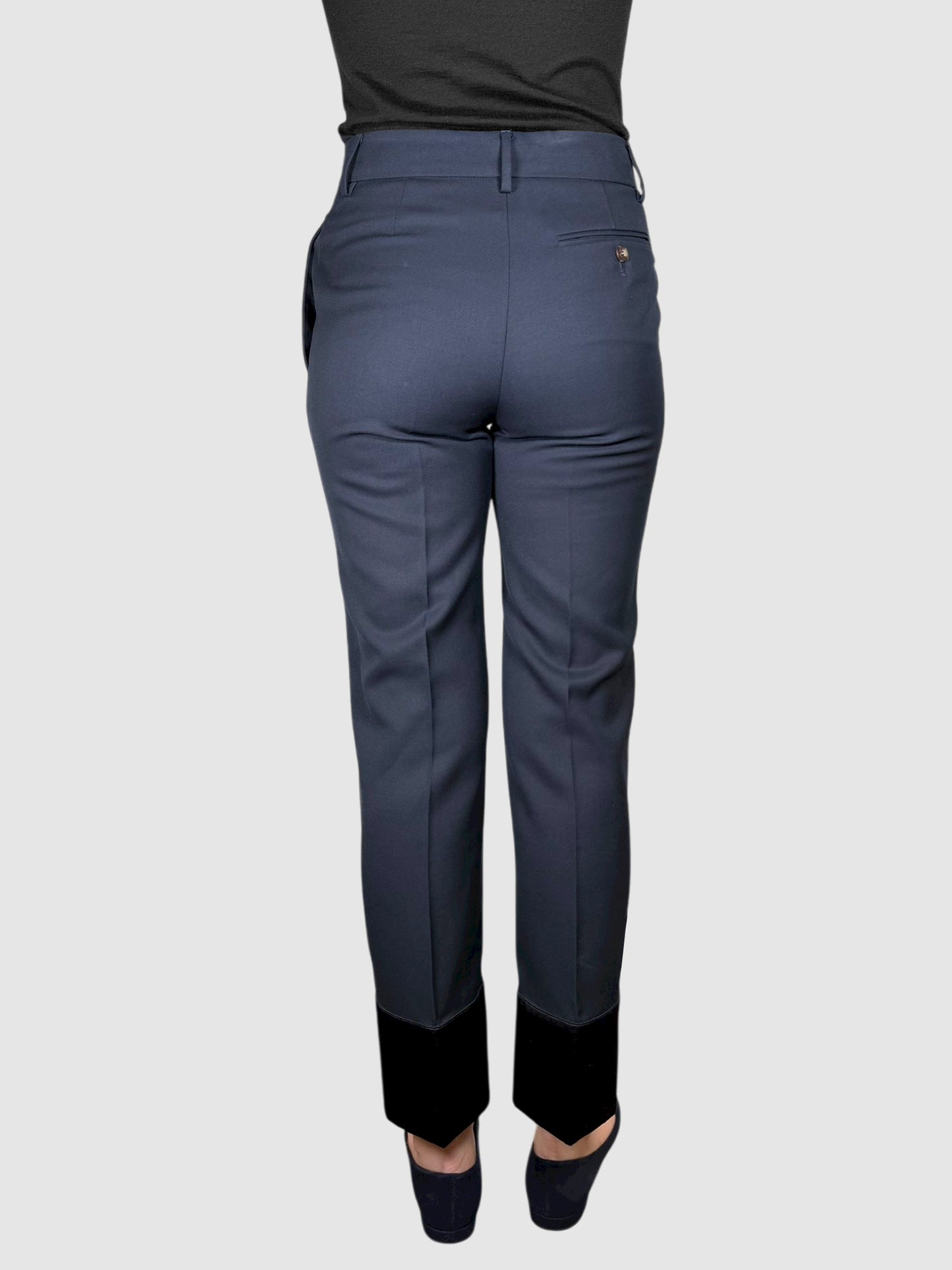 Wool Pleated Pants