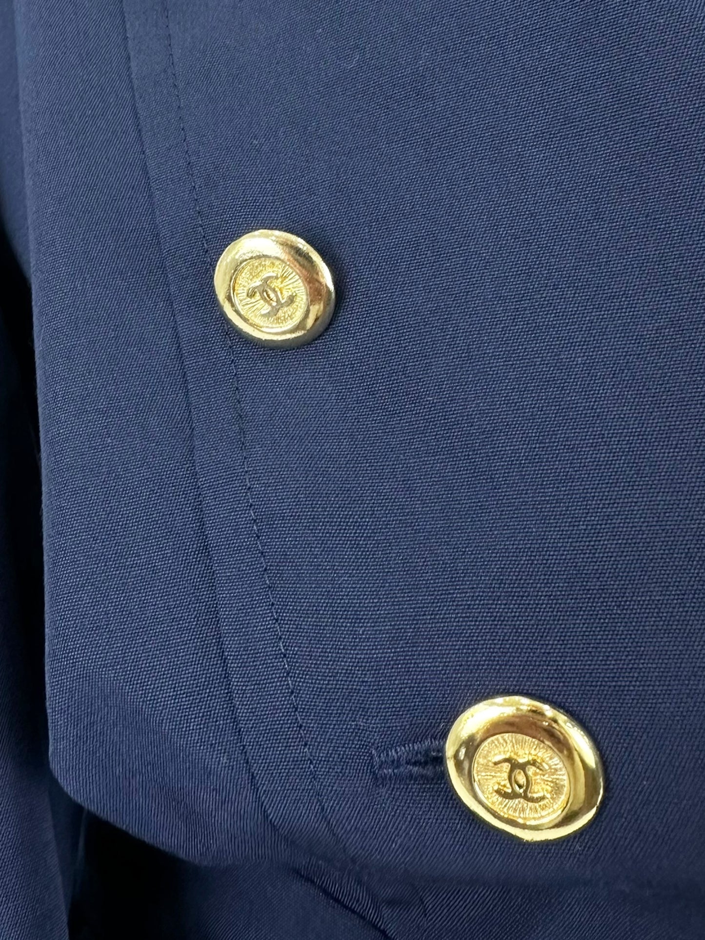 Logo Button Dress