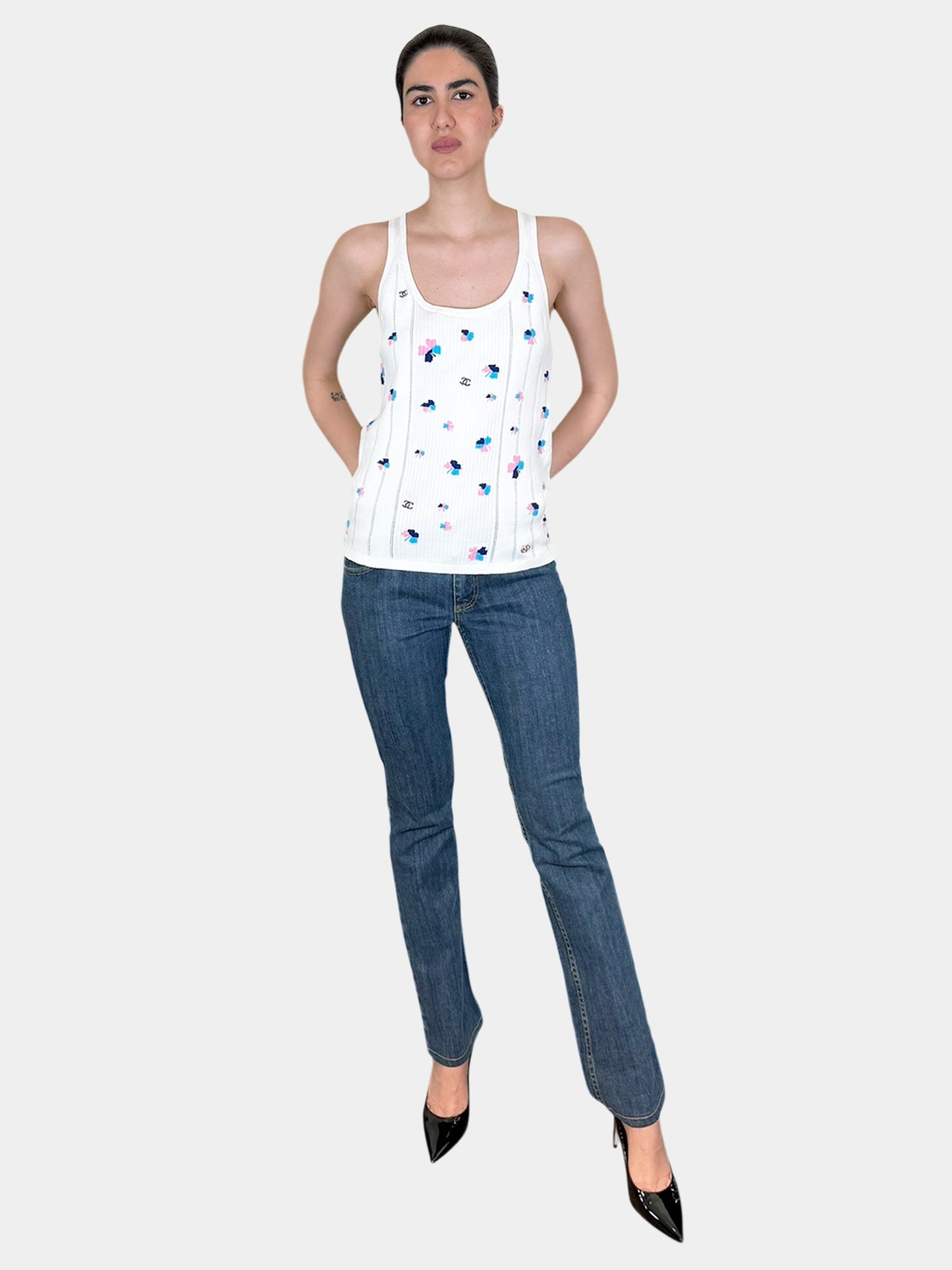 Clover Print Top