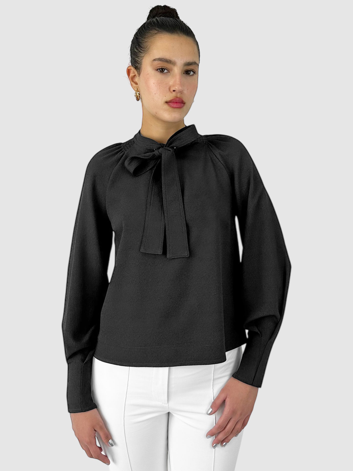Tie-Neck Top