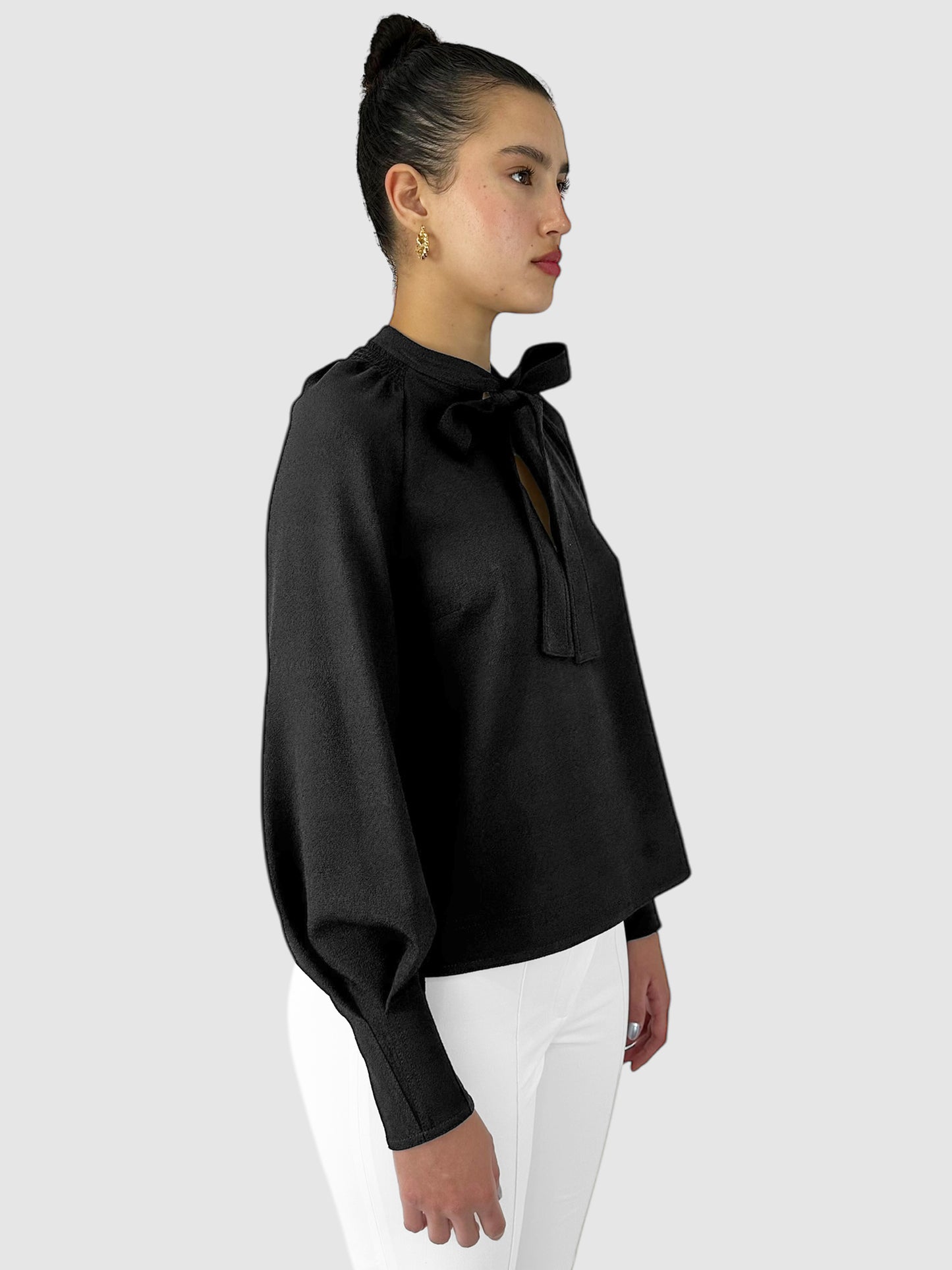 Tie-Neck Top