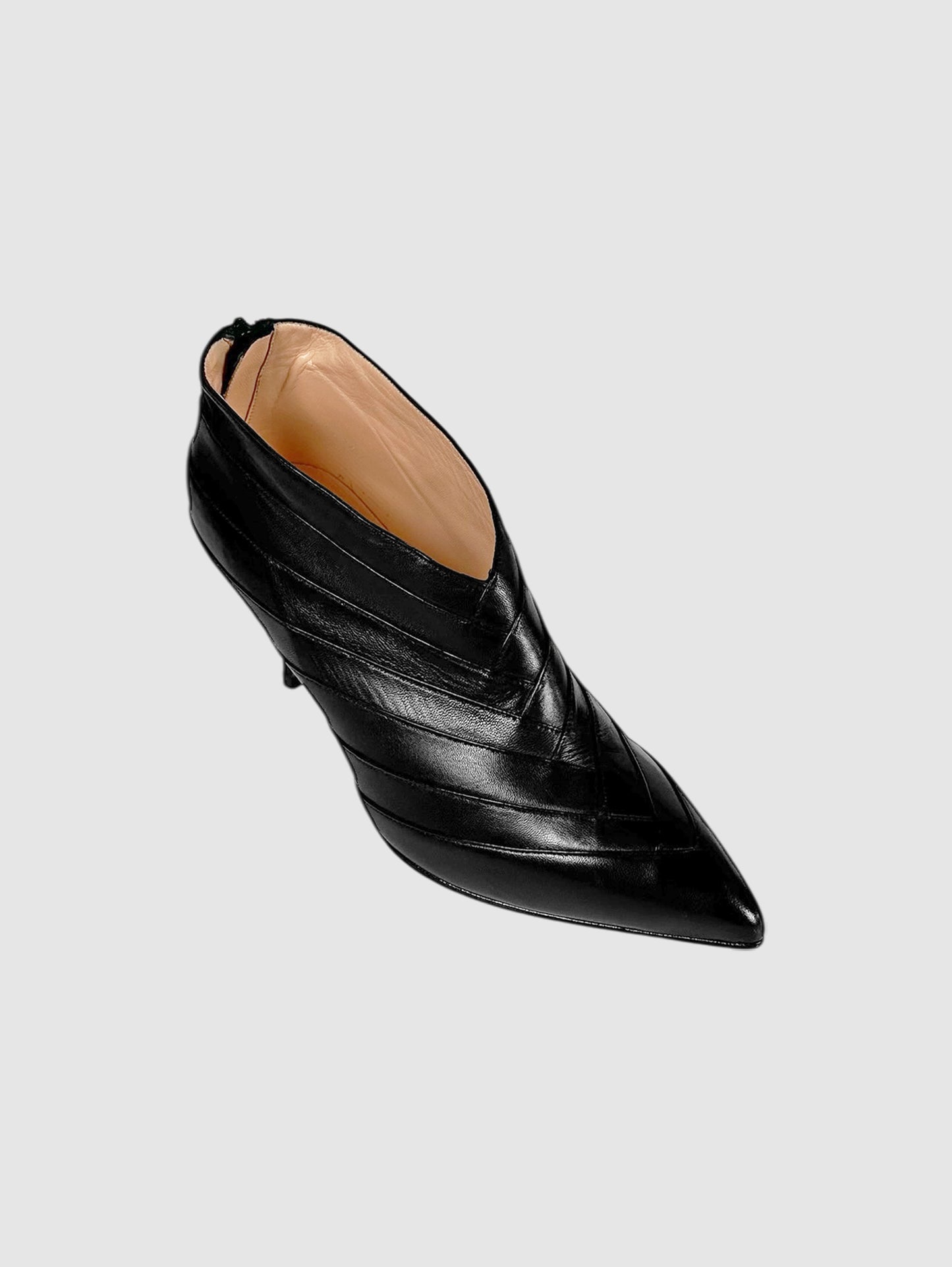 Orniron Heeled Ankle Booties - Size 38.