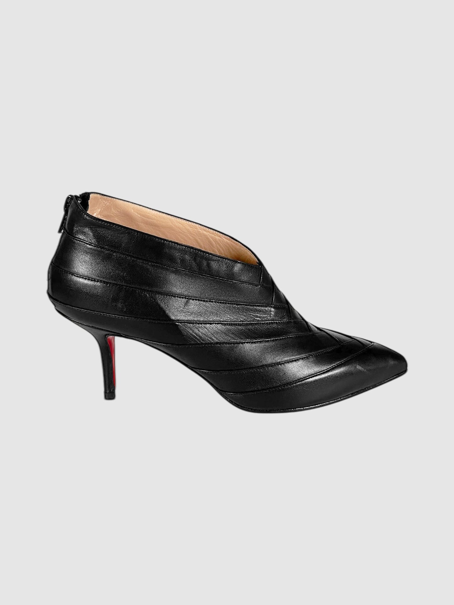 Orniron Heeled Ankle Booties - Size 38.