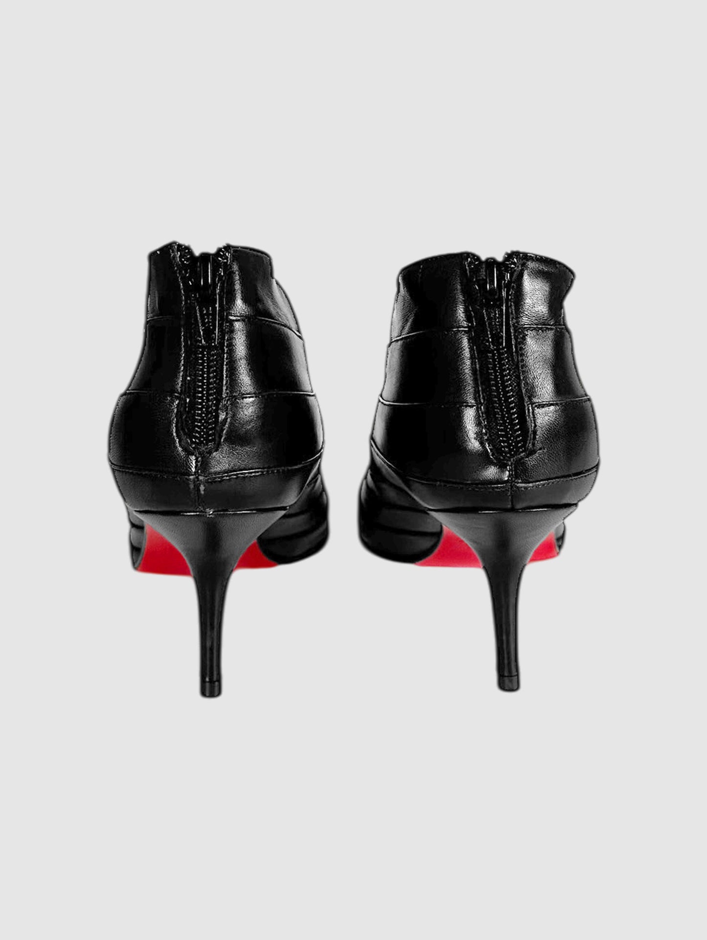 Orniron Heeled Ankle Booties - Size 38.