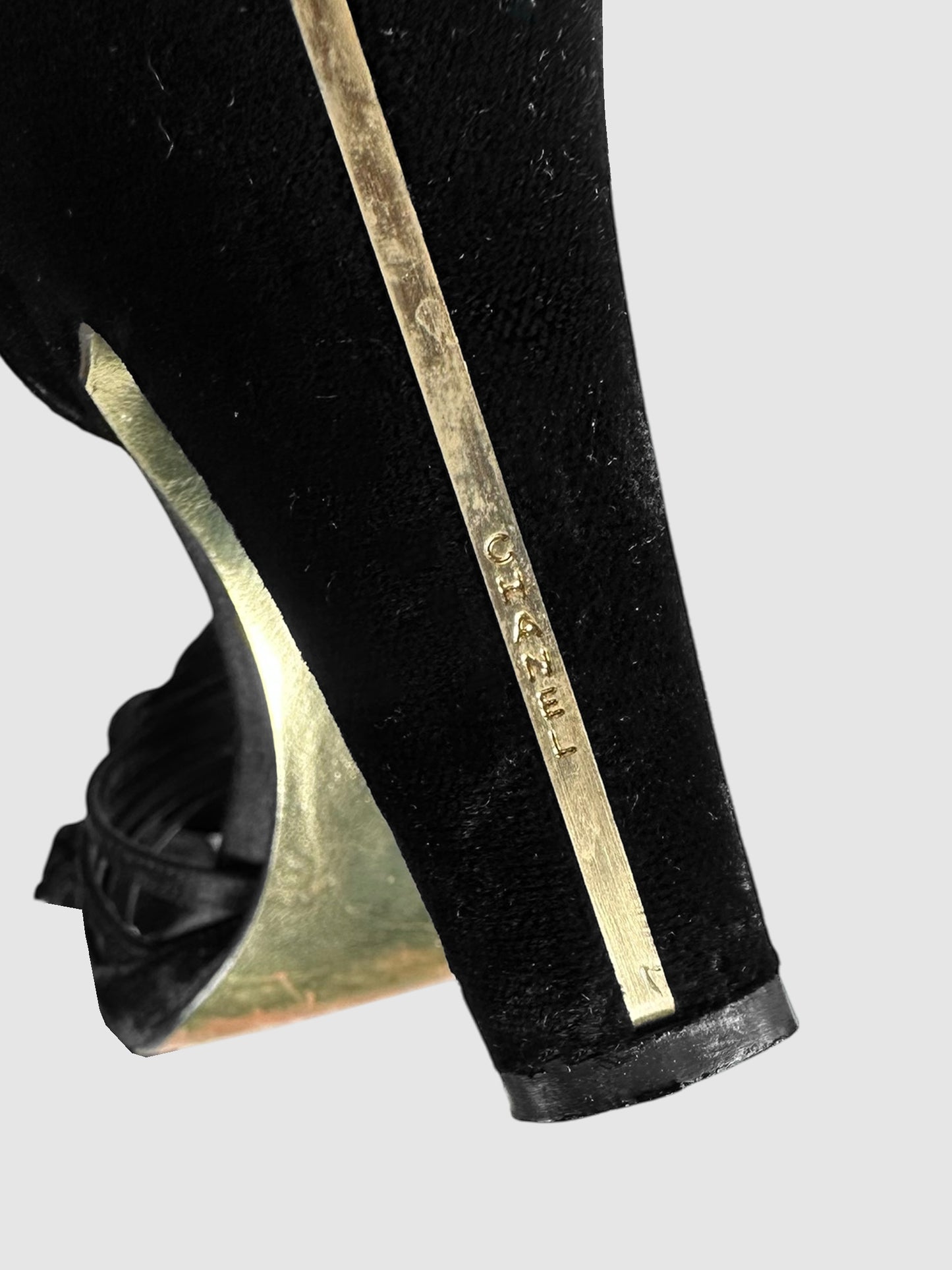 Velvet Camellia Pumps