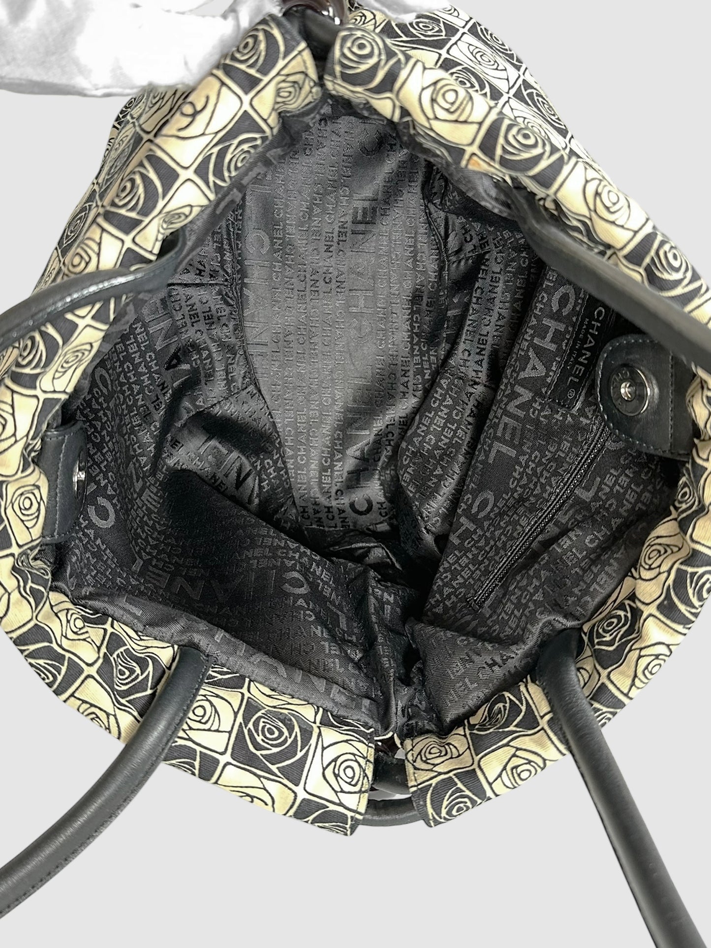 Camellia Checkered Bag
