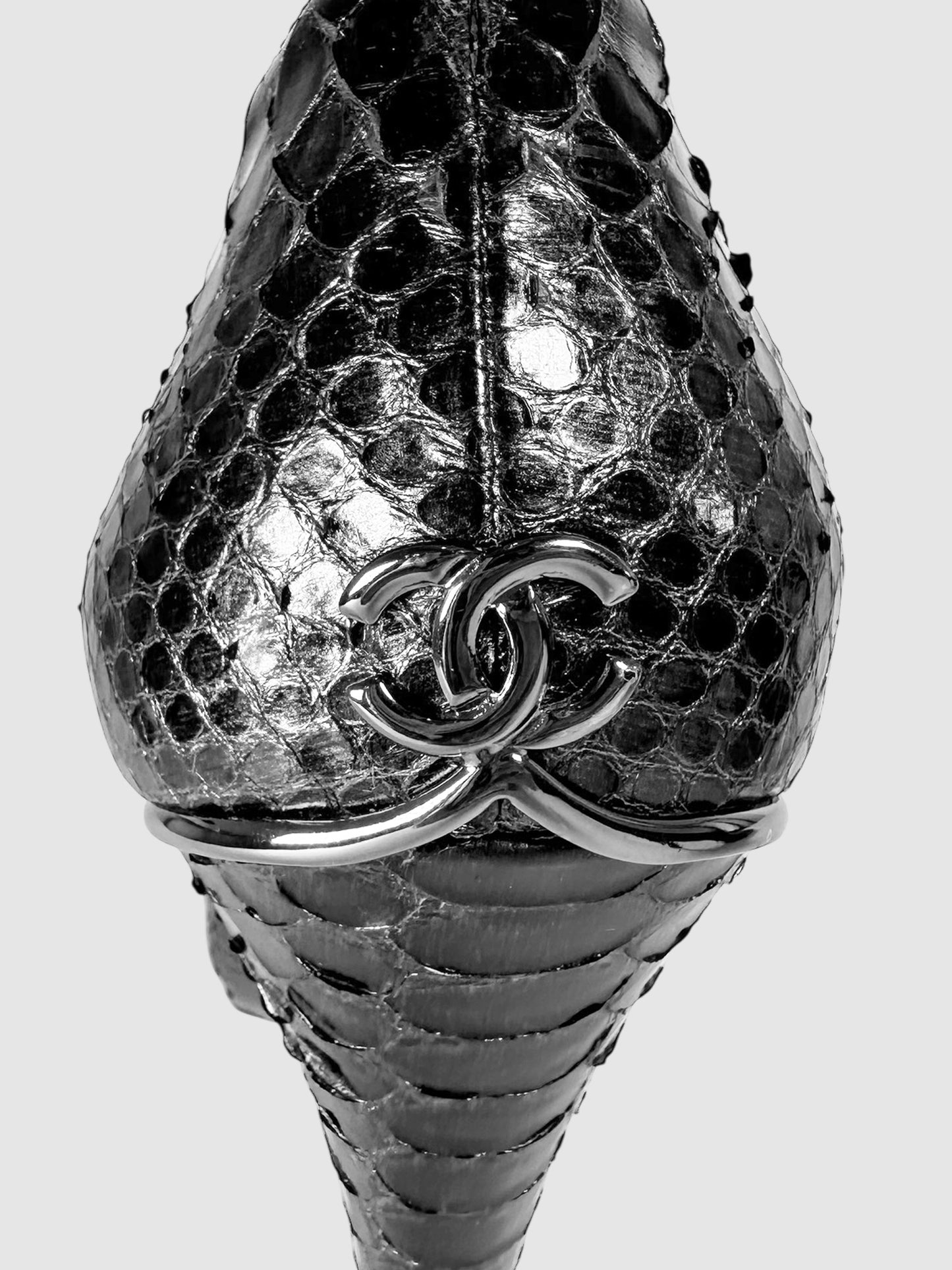Reptile Embossed Pumps