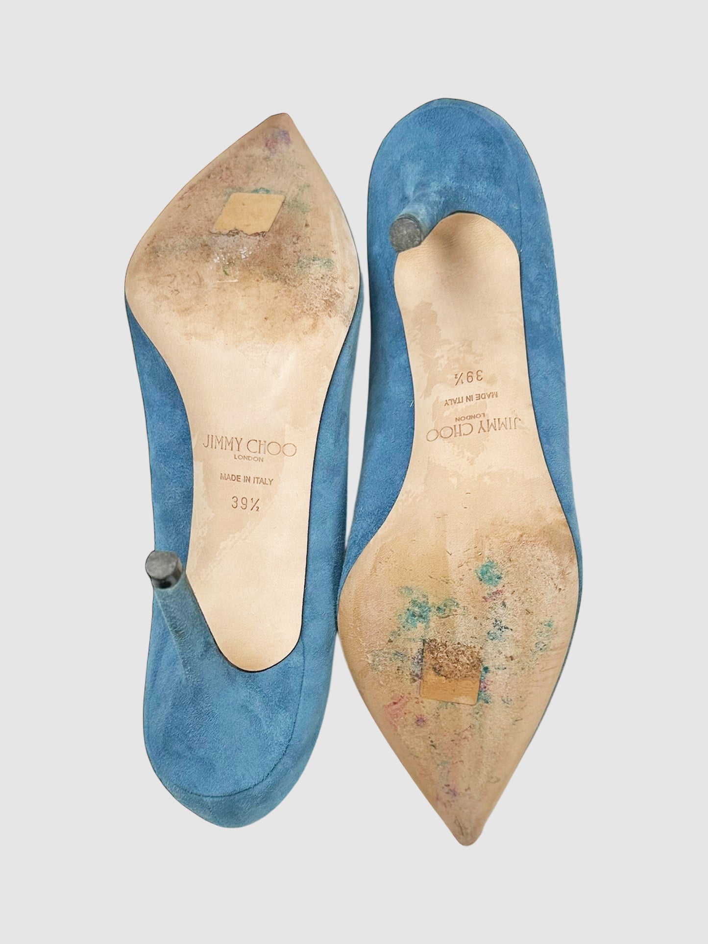 Suede Romy Pumps