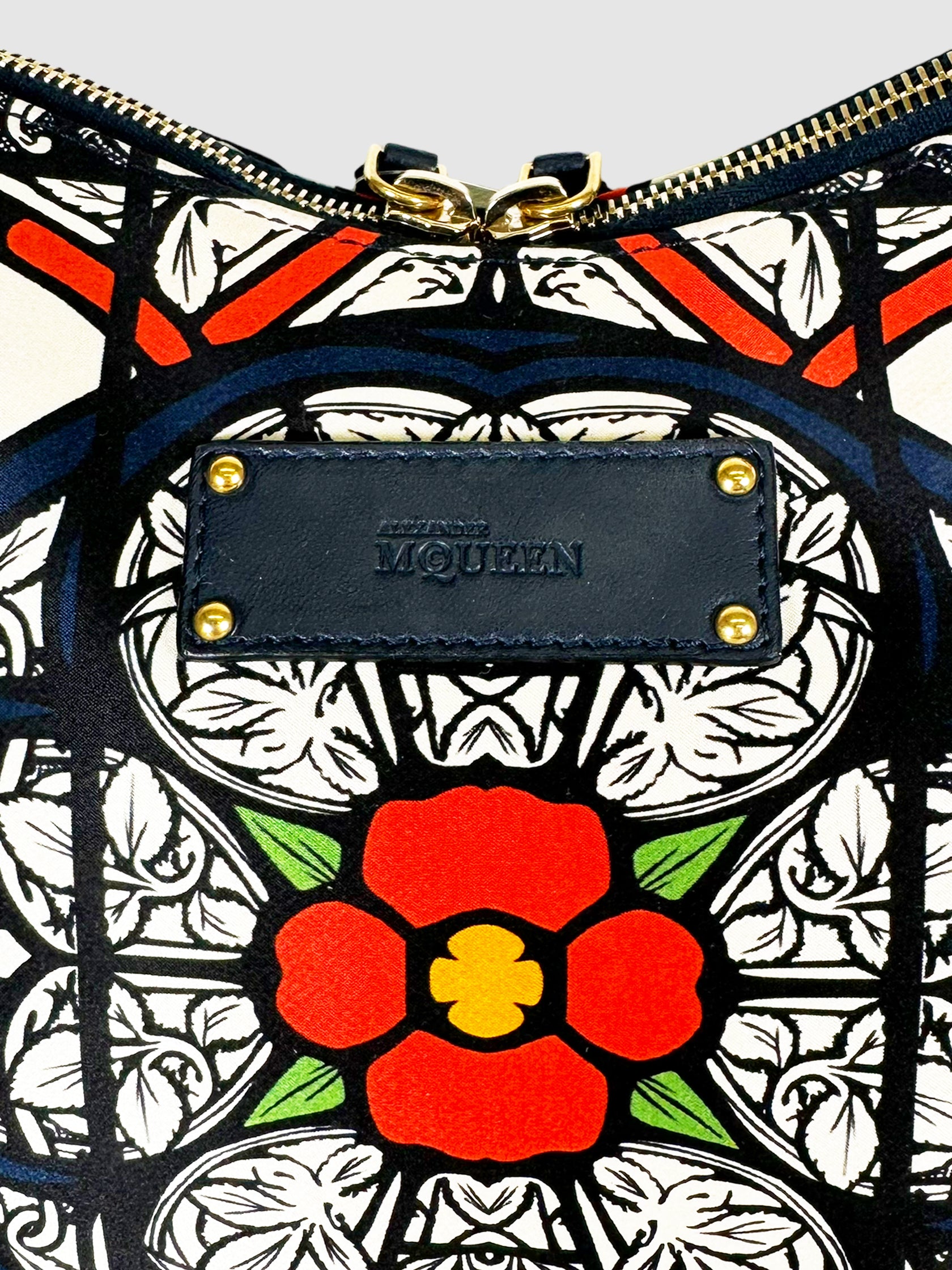 Stained Glass Print Clutch