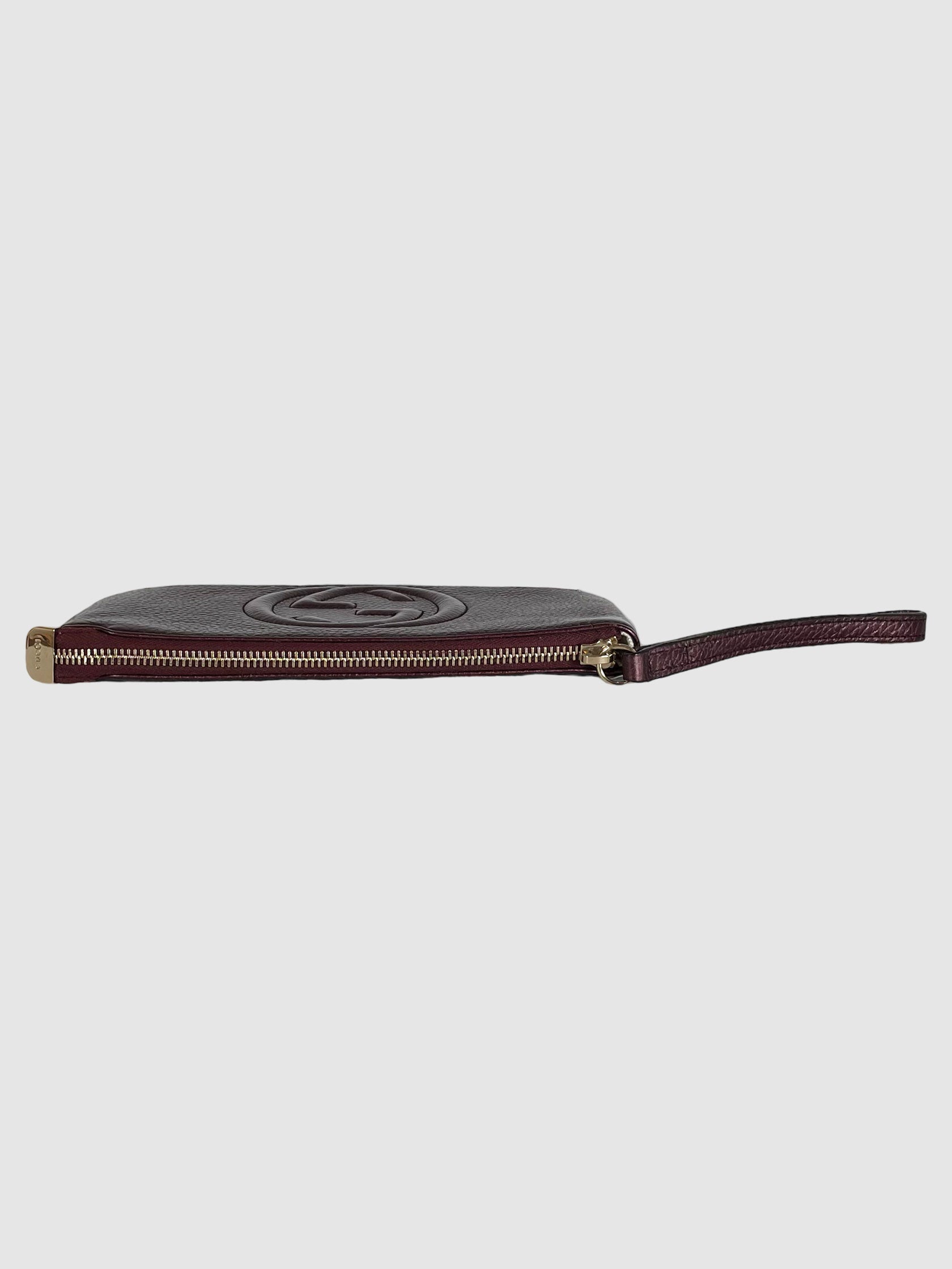 Soho Leather Wristlet
