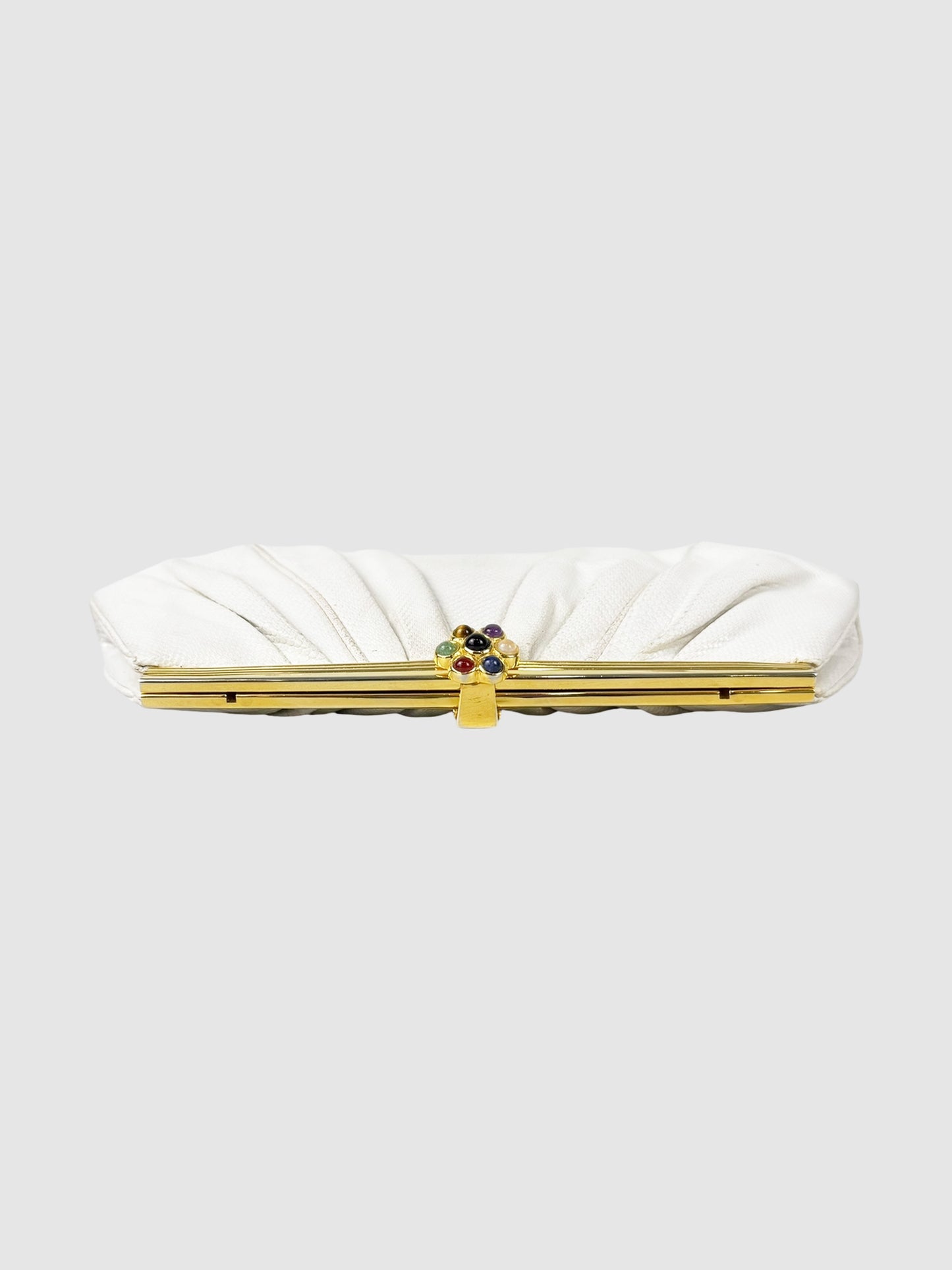 Karung Leather Clutch