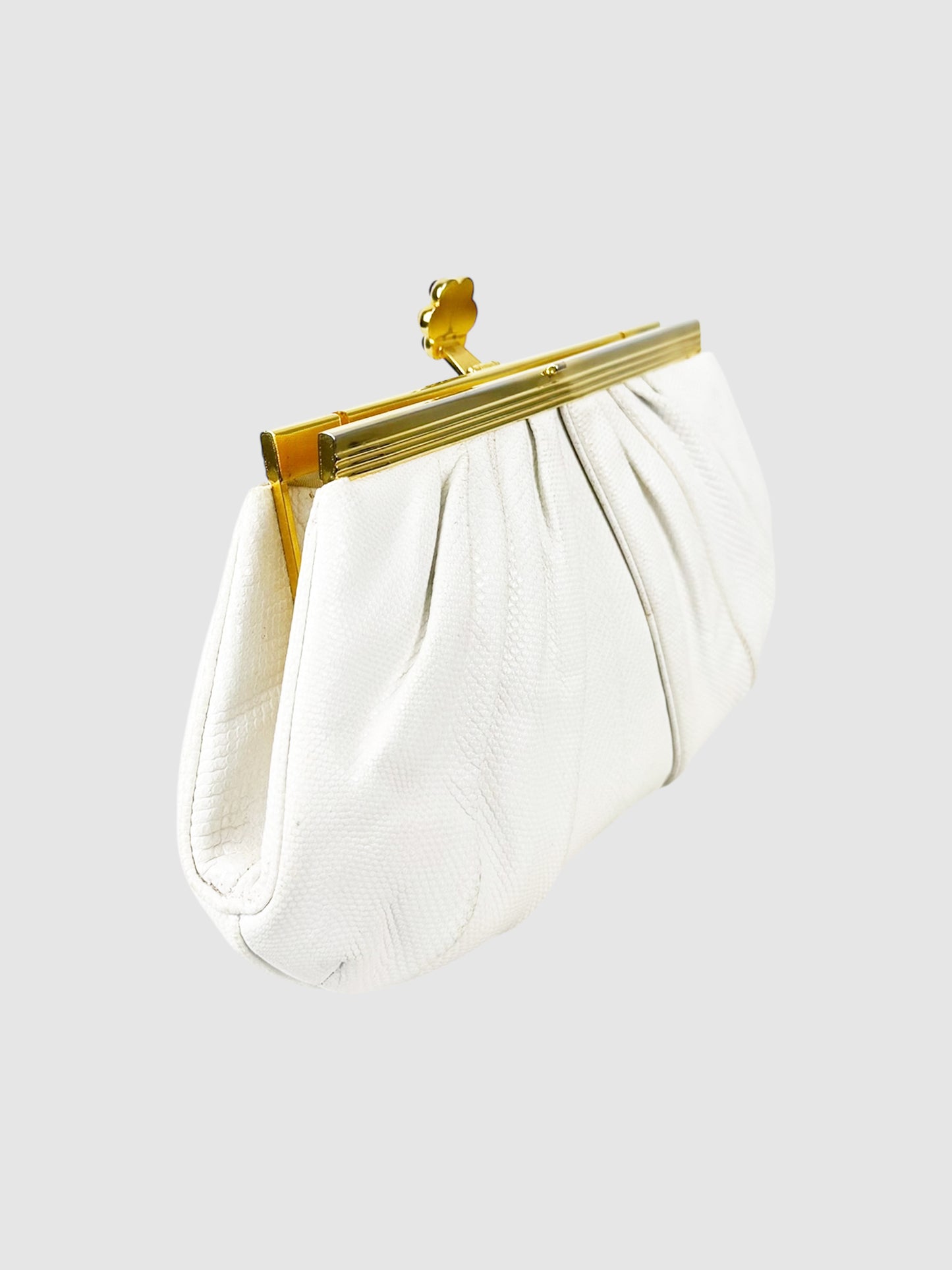 Karung Leather Clutch