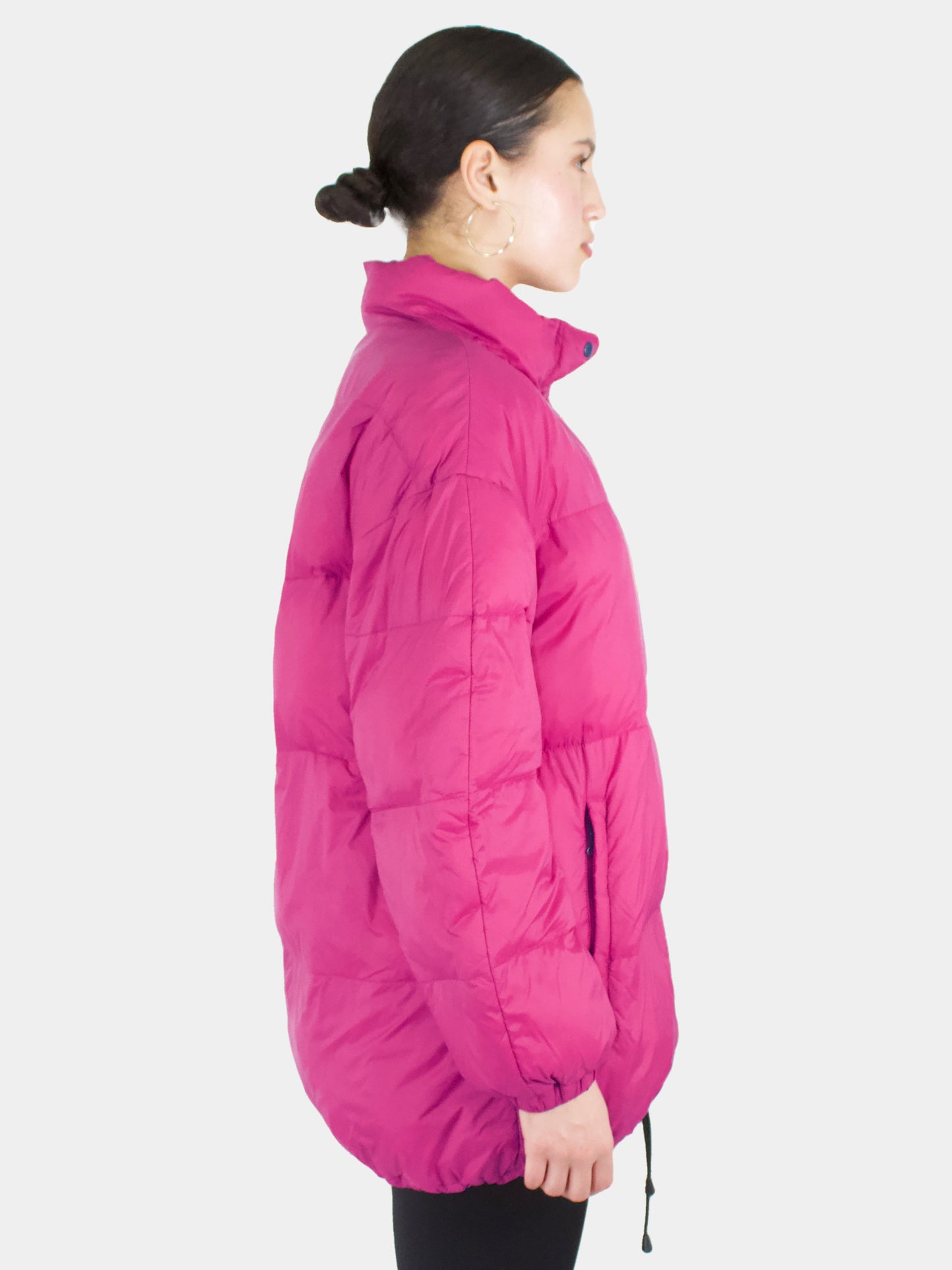 Quilted Puffer Coat - Size 34