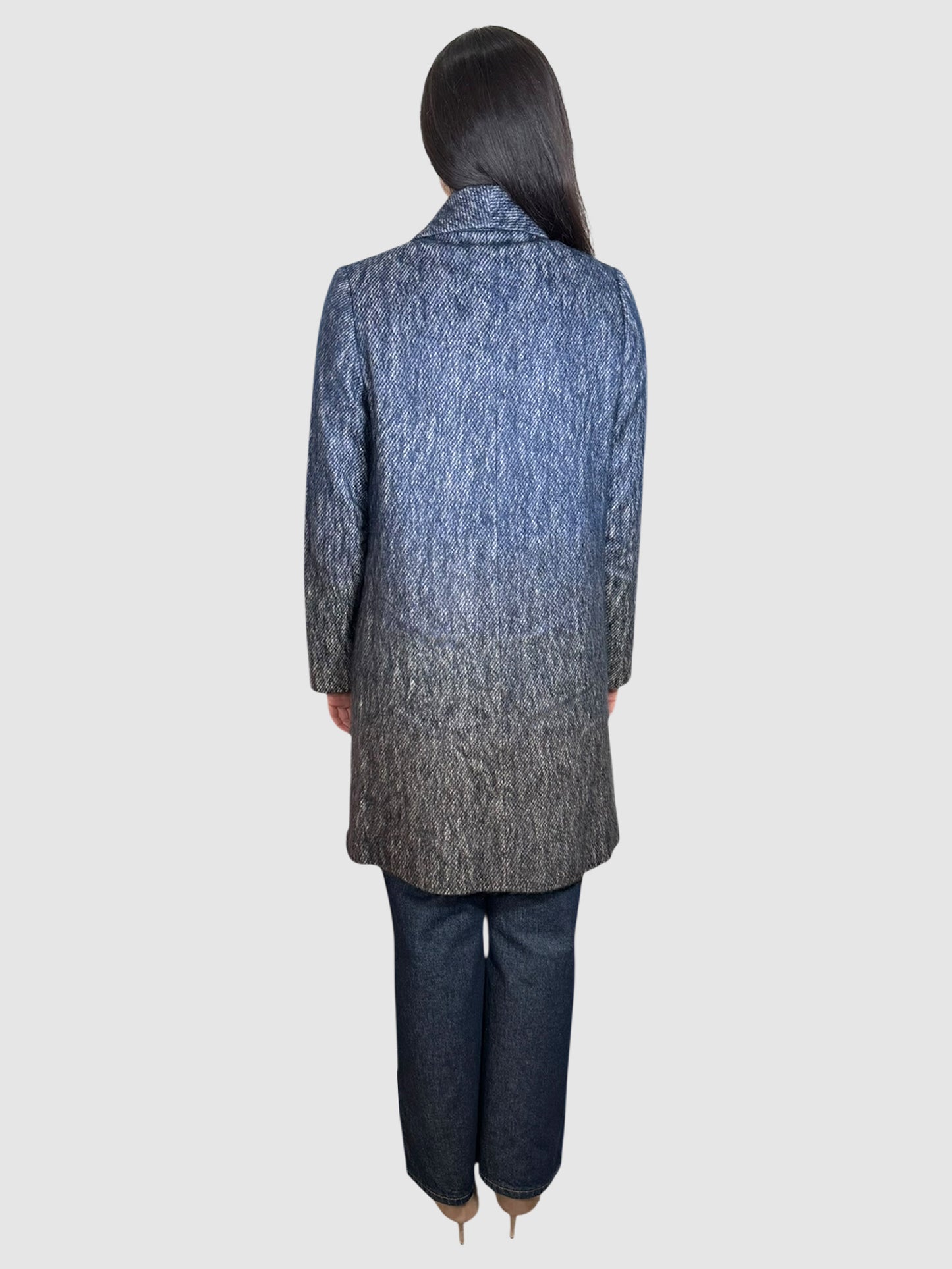 Gradient Wool Coat