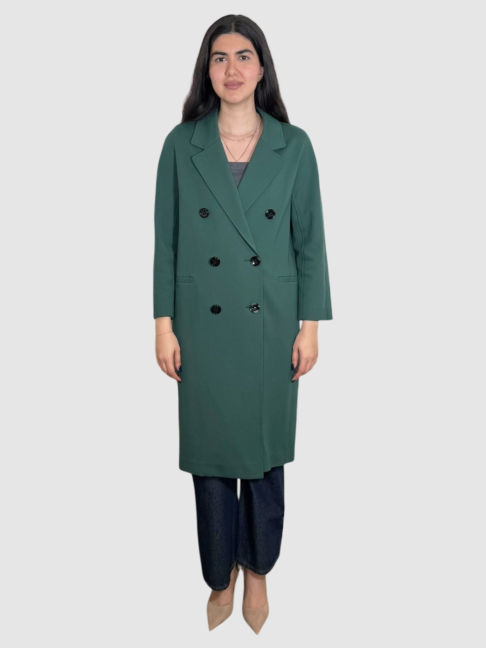 Double-Breasted Trench Coat