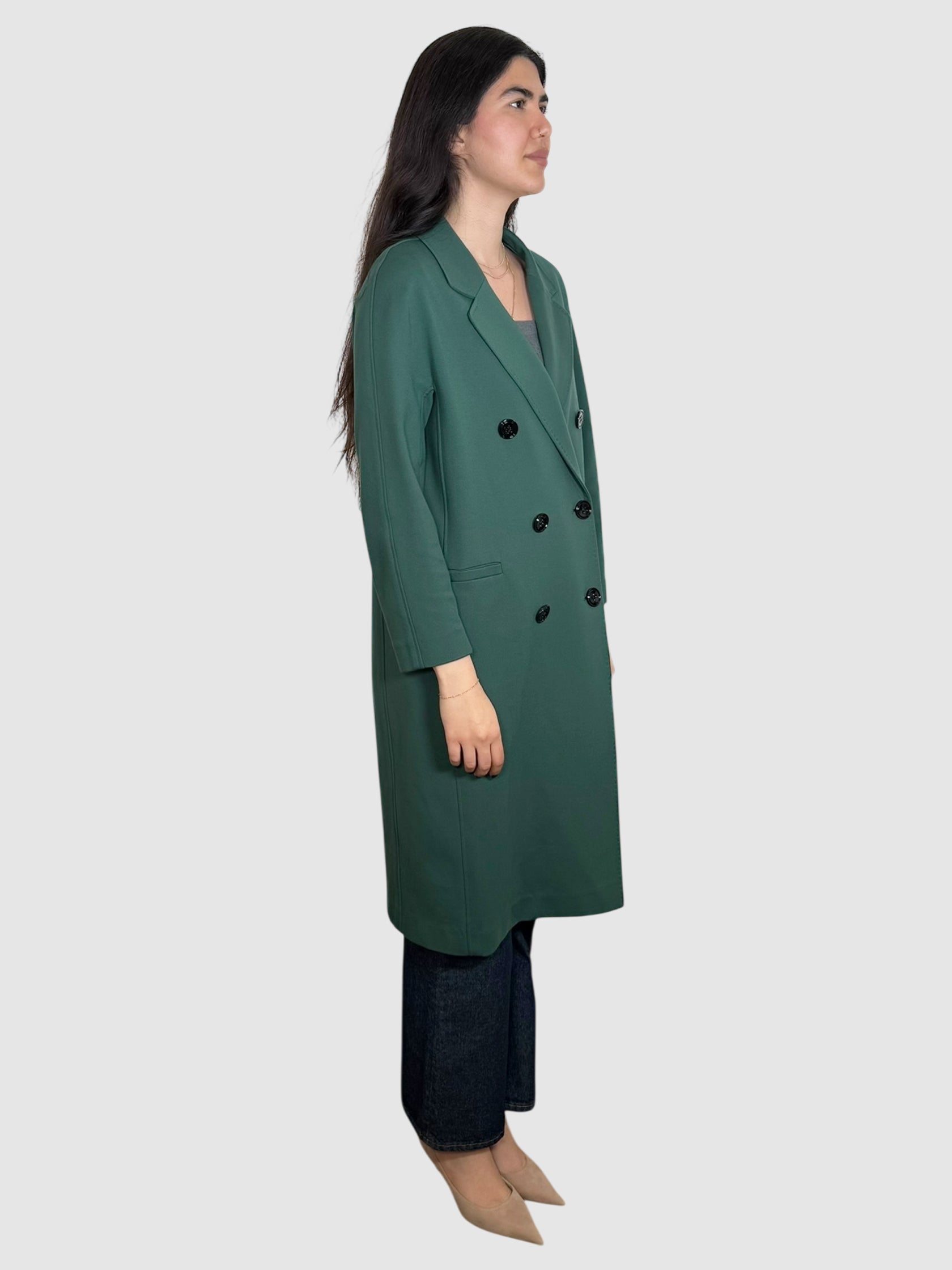 Double-Breasted Trench Coat