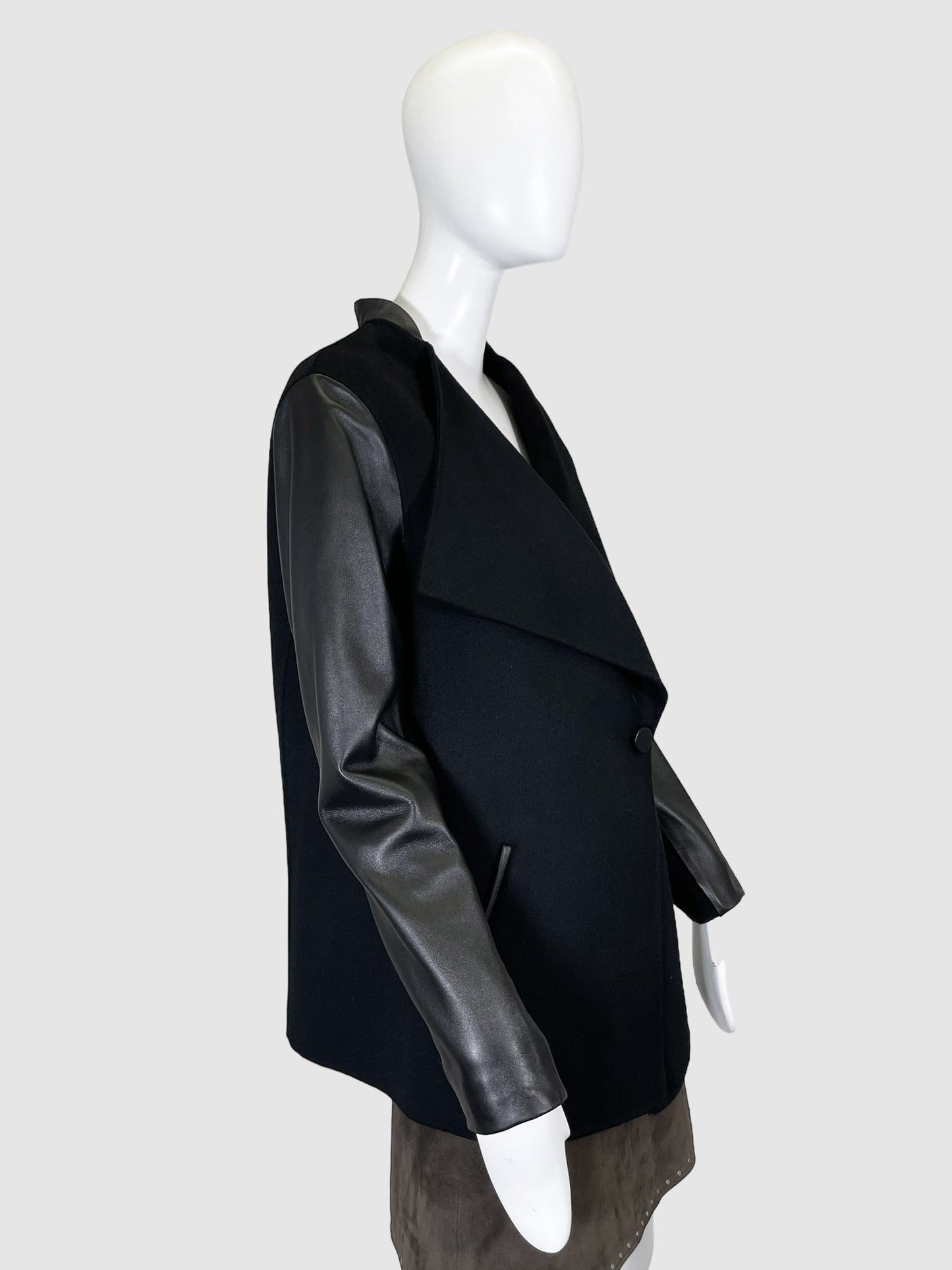 Wool Crossover Jacket - Size L