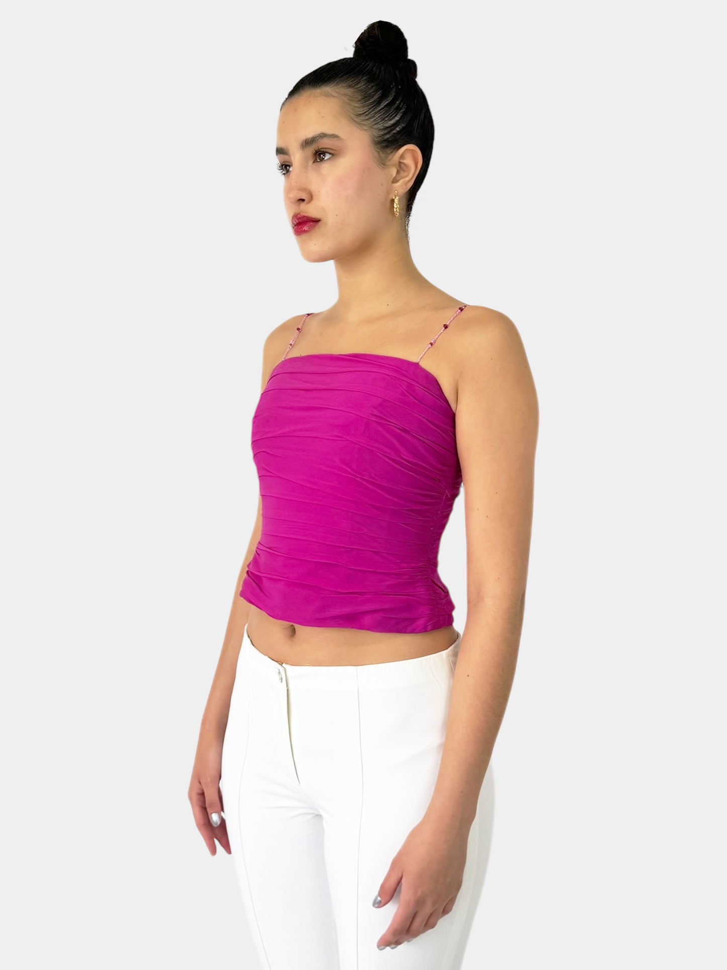 Ruched Corset Top - Size 4