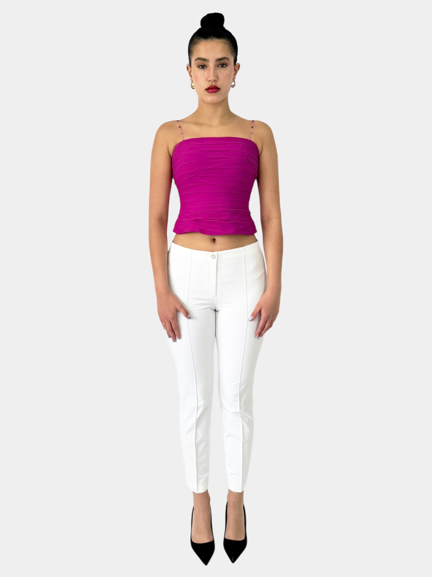 Ruched Corset Top - Size 4