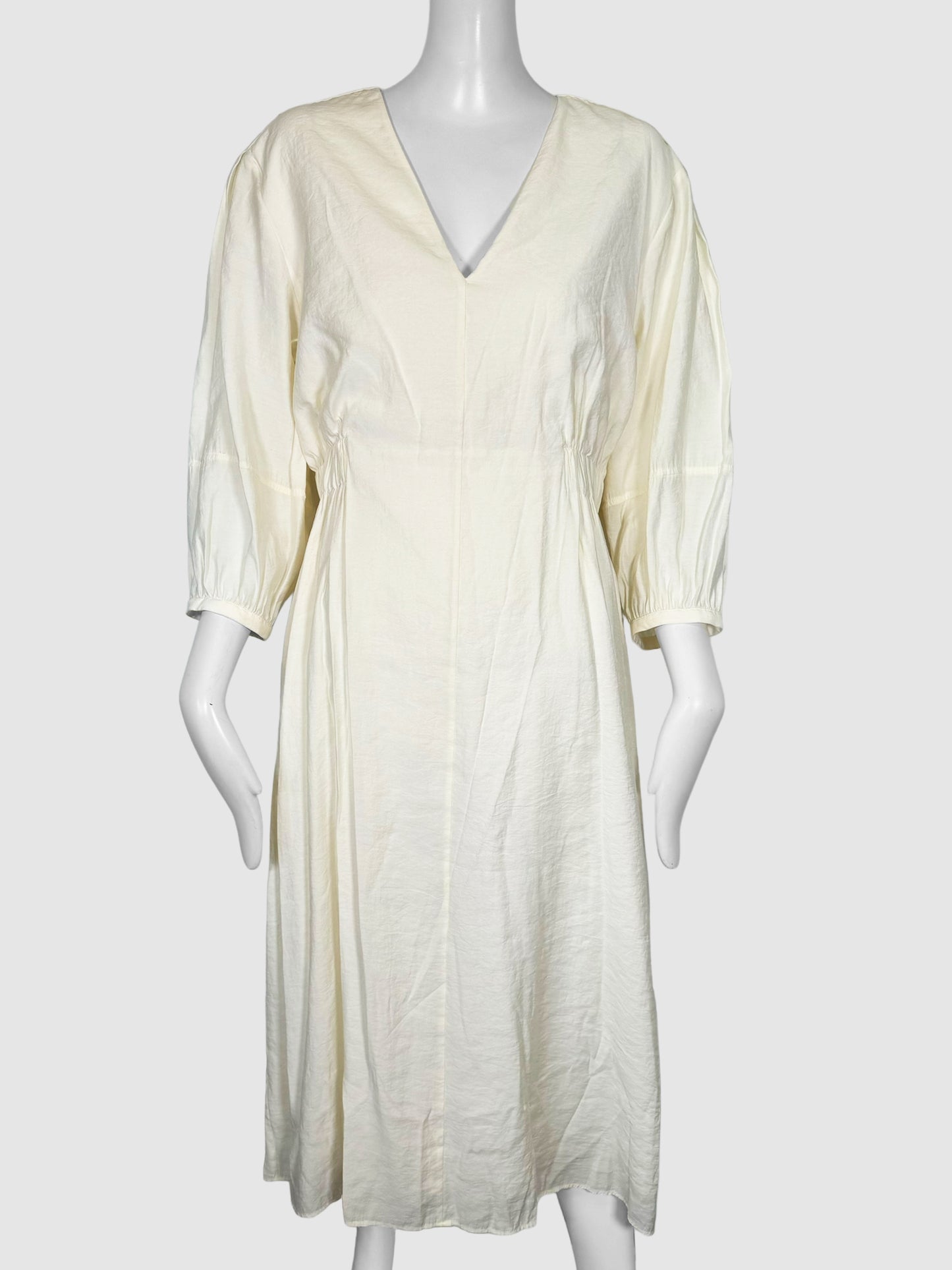 V-Neck Midi Dress - Size 12