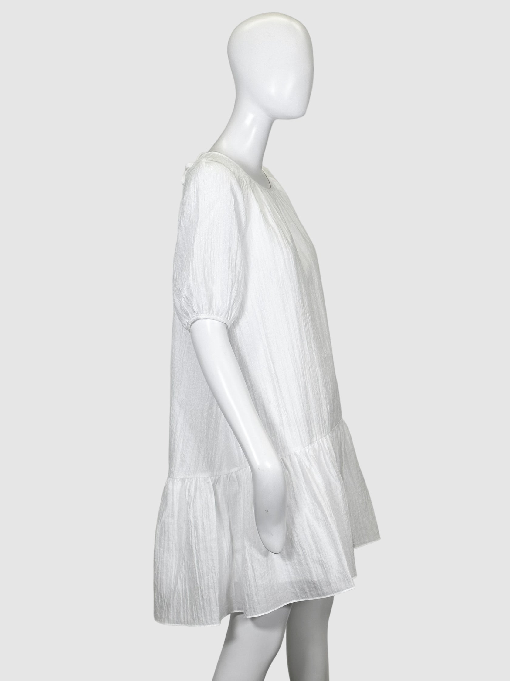 Tour a Coup Puff-Sleeved Dress - Size M